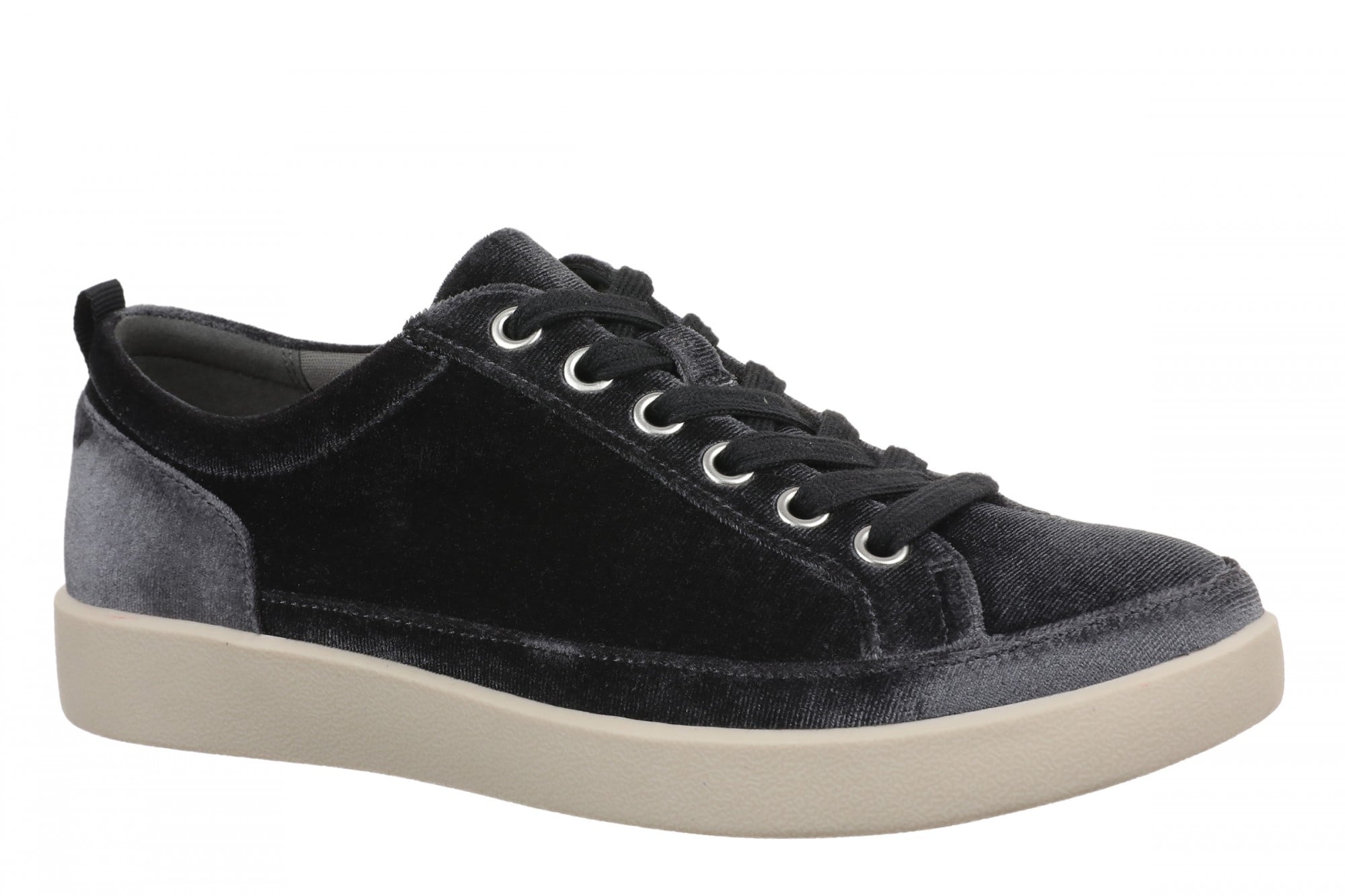 Vionic Winny Women's Oxford - Comfortable Orthotic Arch Support Lace-Up Shoes - Slate Grey - Angle main