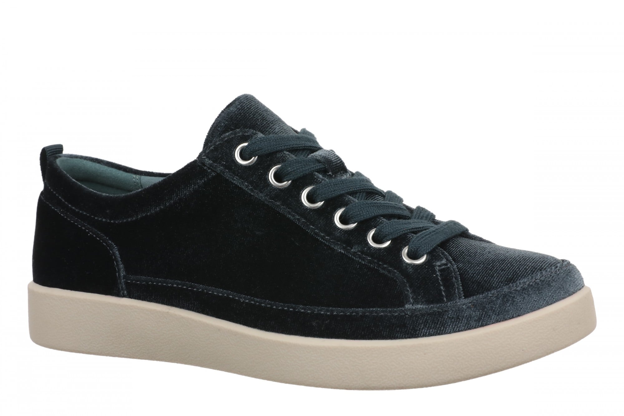 Vionic Winny Women's Oxford - Comfortable Orthotic Arch Support Lace-Up Shoes - Bodega Blue - Angle main