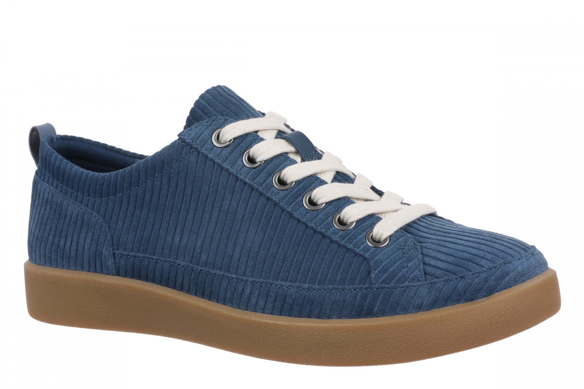 Vionic Winny Women's Oxford - Comfortable Orthotic Arch Support Lace-Up Shoes - Dark Denim - Angle main