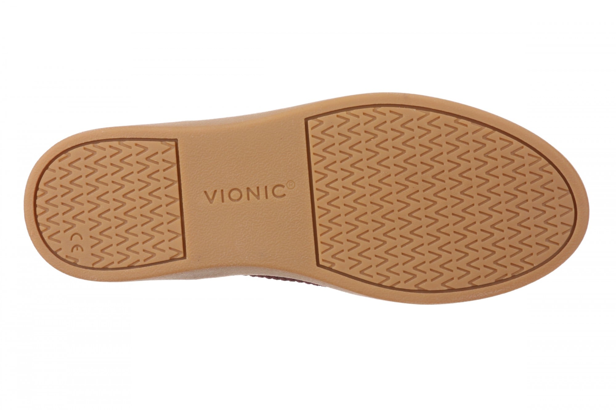 Vionic Winny Women's Oxford - Comfortable Orthotic Arch Support Lace-Up Shoes - Cherry Jubilee - Bottom