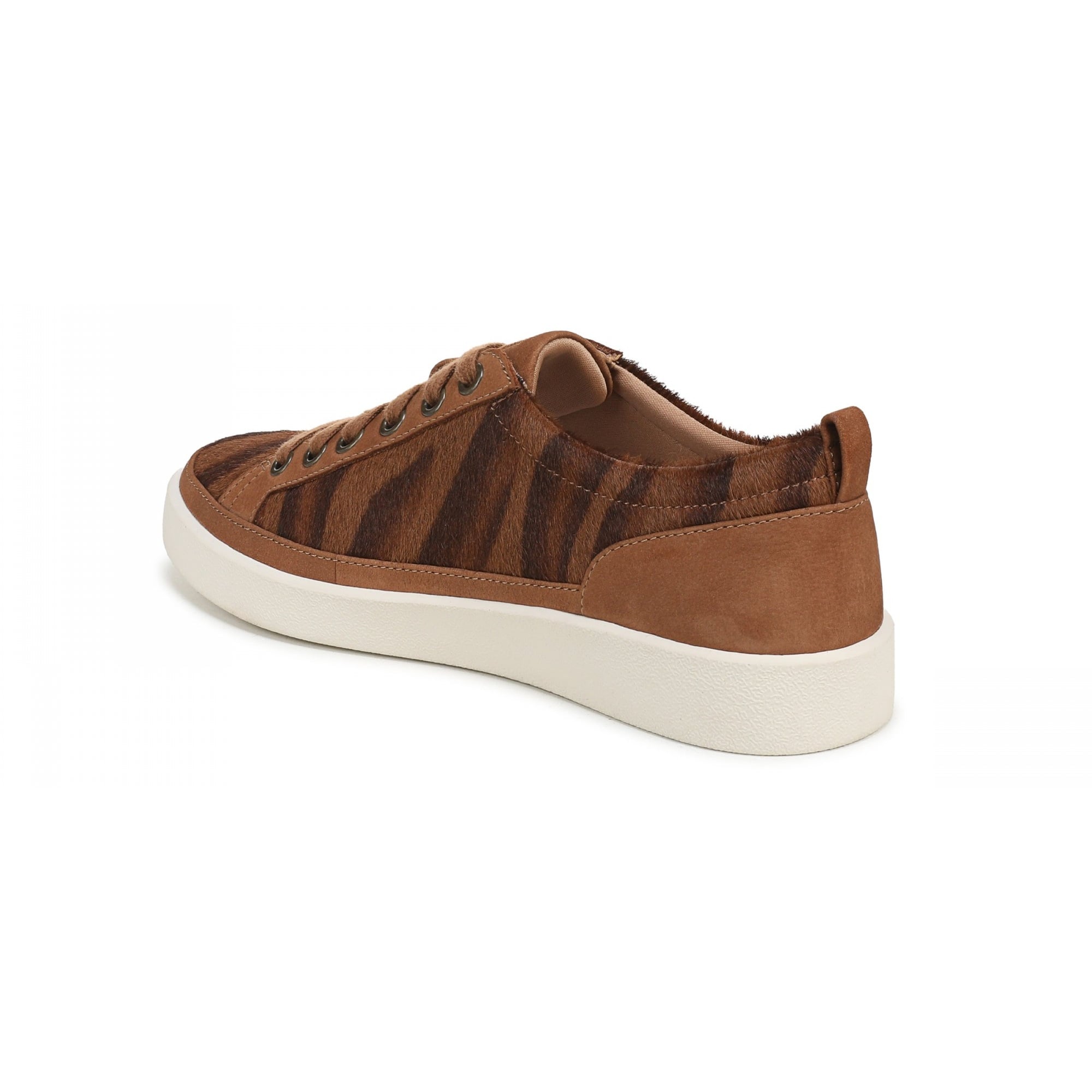 Vionic Winny Women's Oxford - Comfortable Orthotic Arch Support Lace-Up Shoes - Brown Multi Cow Hair - Technology
