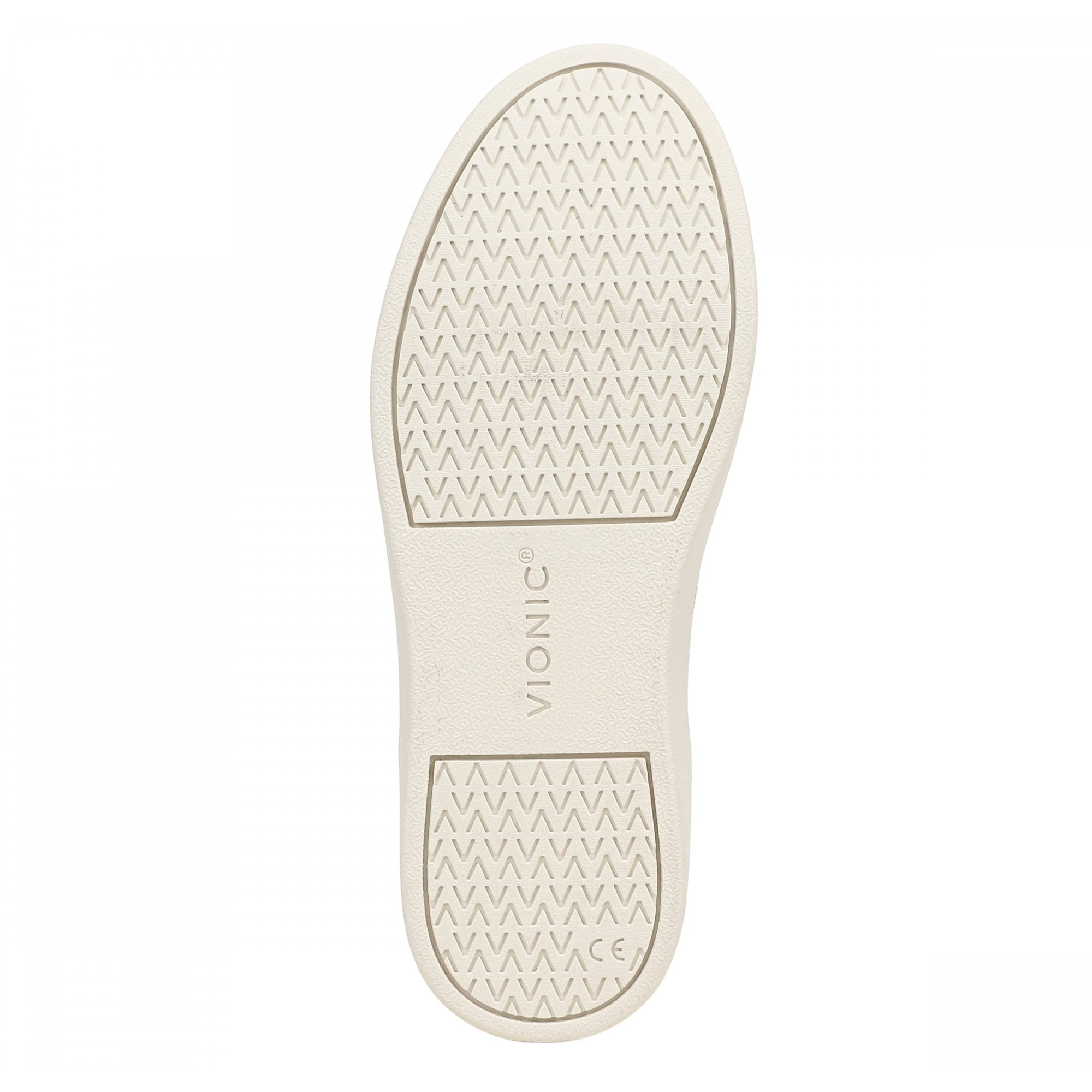 Vionic Winny Women's Oxford - Comfortable Orthotic Arch Support Lace-Up Shoes - Lucid Beige Suede - Sole/Bottom