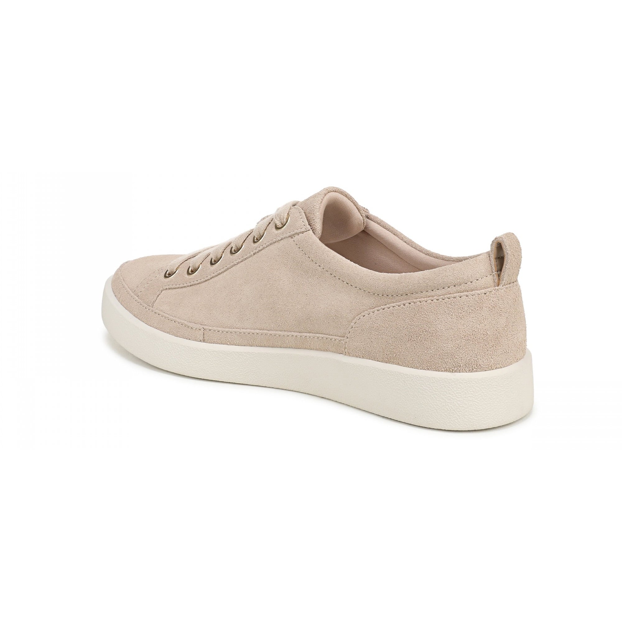 Vionic Winny Women's Oxford - Comfortable Orthotic Arch Support Lace-Up Shoes - Lucid Beige Suede - Technology