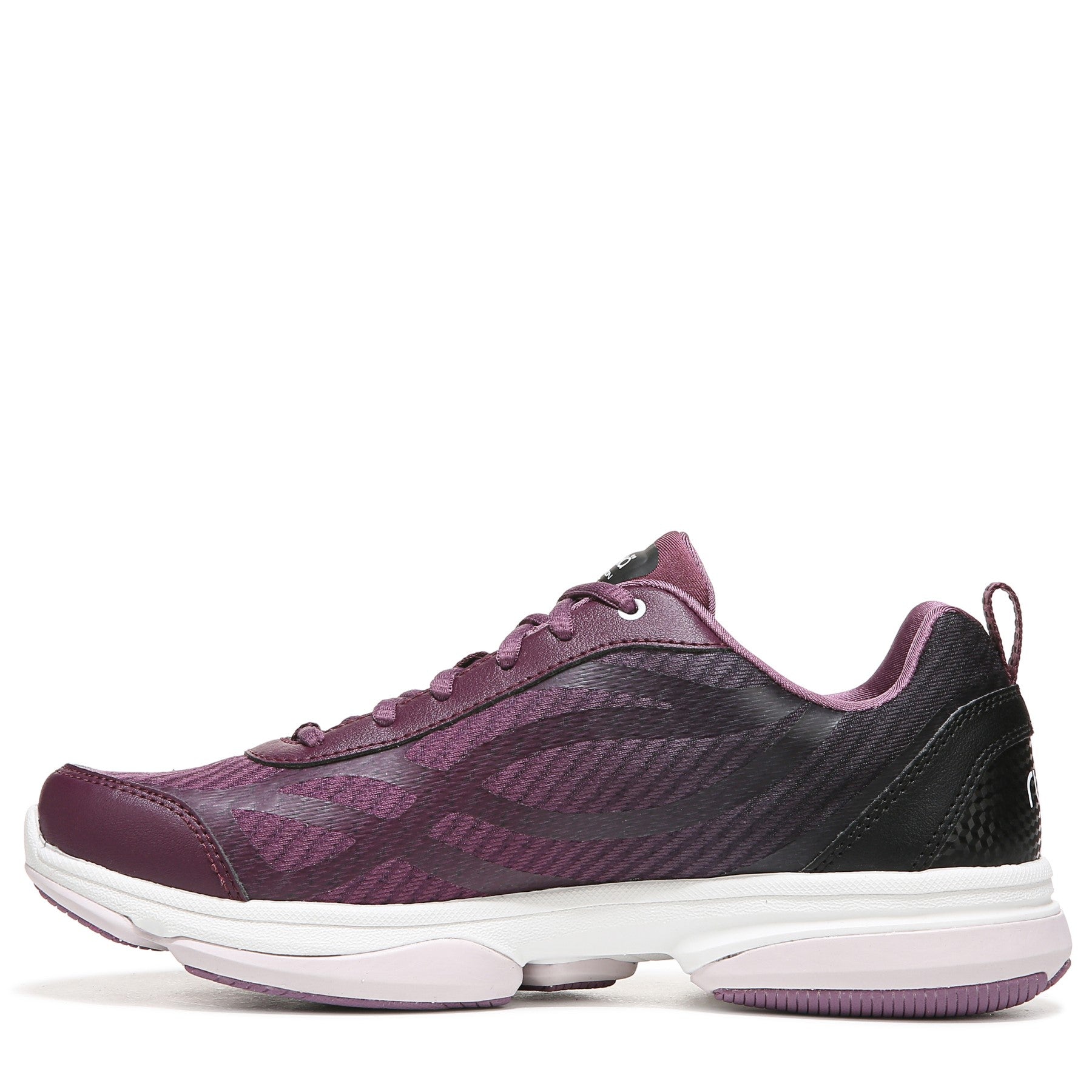 Ryka Devotion Xt Women's Athletic Training Sneaker - Purple Grape - Left Side