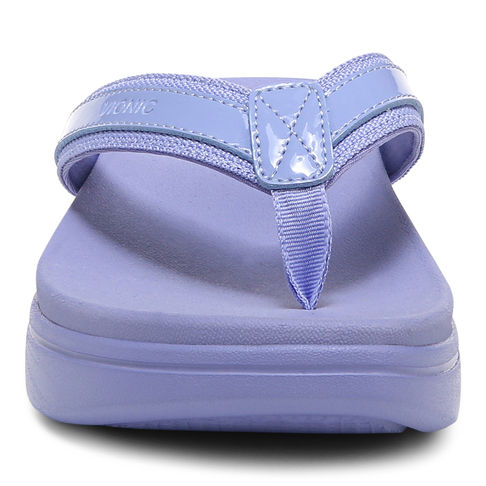 Vionic High Tide Ii Womens Thong Wedge - Dusty Lavender - Front