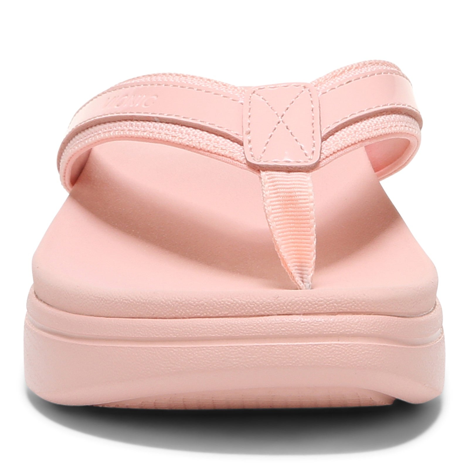 Vionic High Tide Ii Womens Thong Wedge - Roze - Front