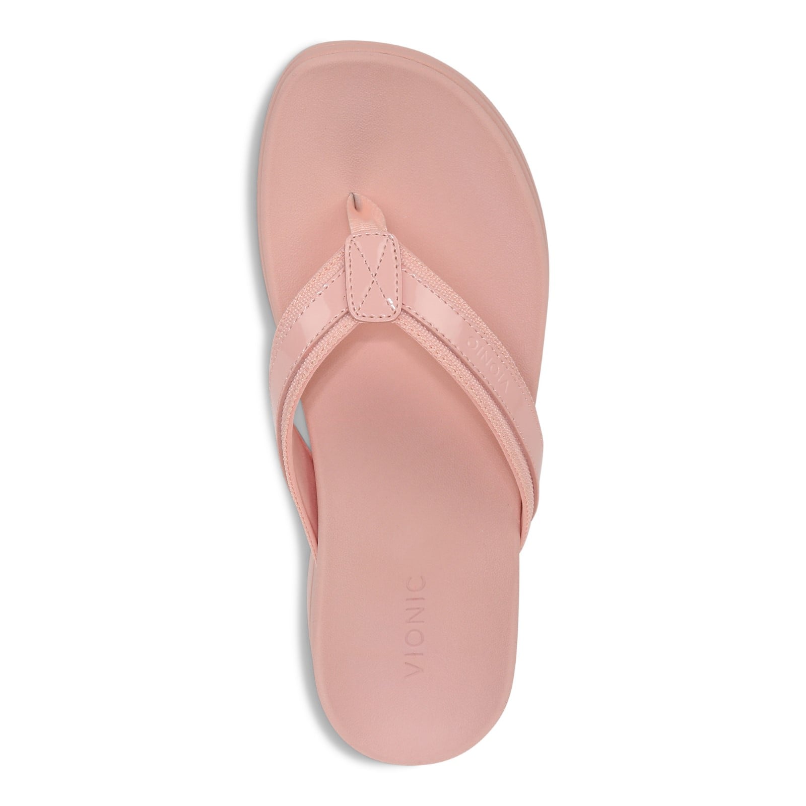 Vionic High Tide Ii Womens Thong Wedge - Roze - Top