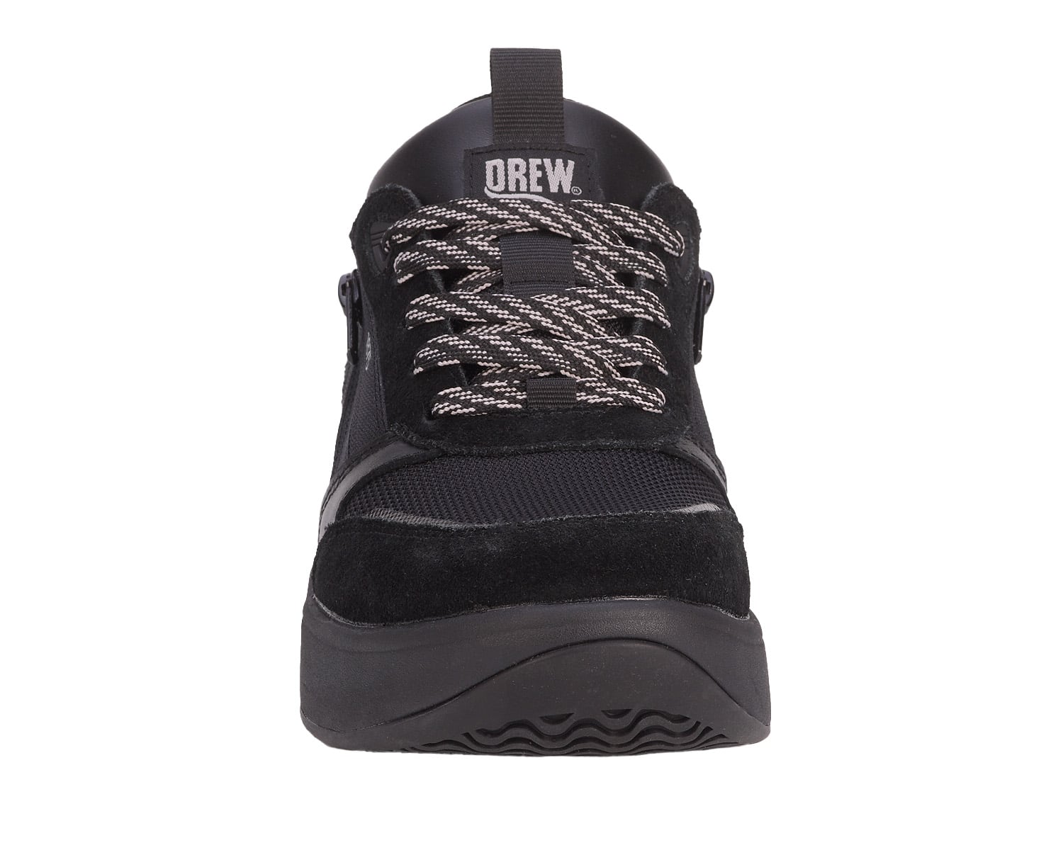 Drew Happy - Solid Black Combo - Front View