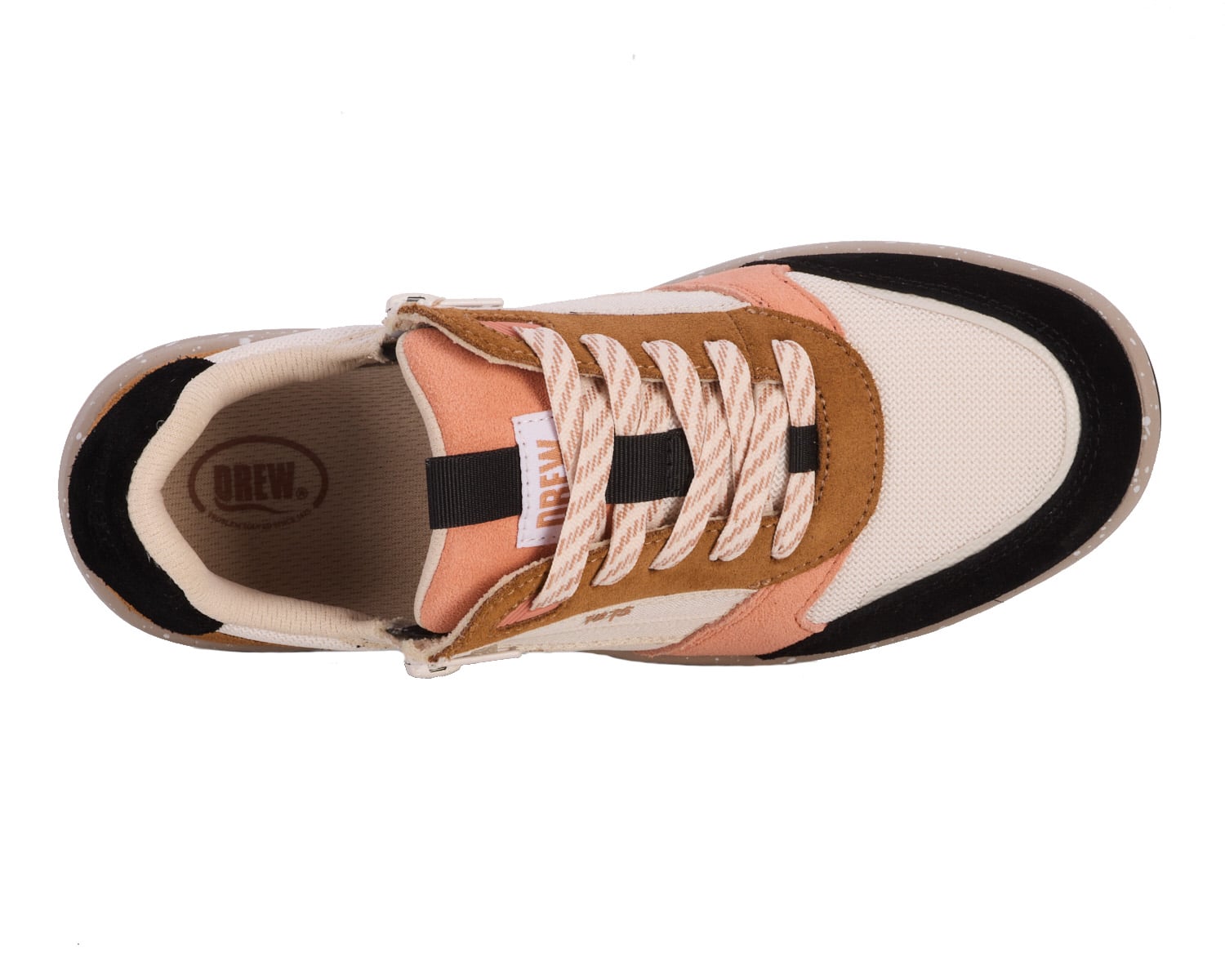 Drew Happy - Black/Tan Combo - Sole View