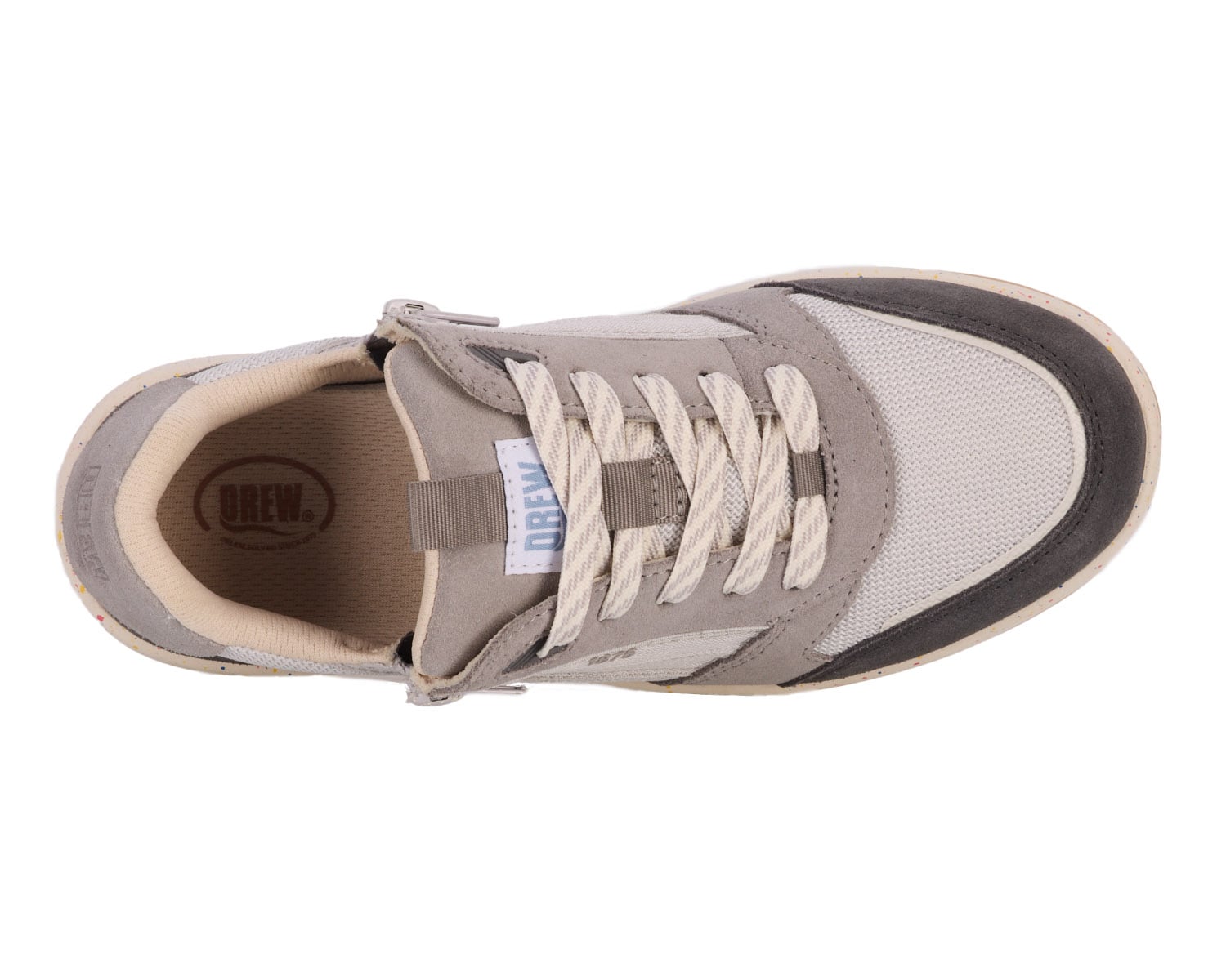 Drew Happy - Grey Combo - Sole View