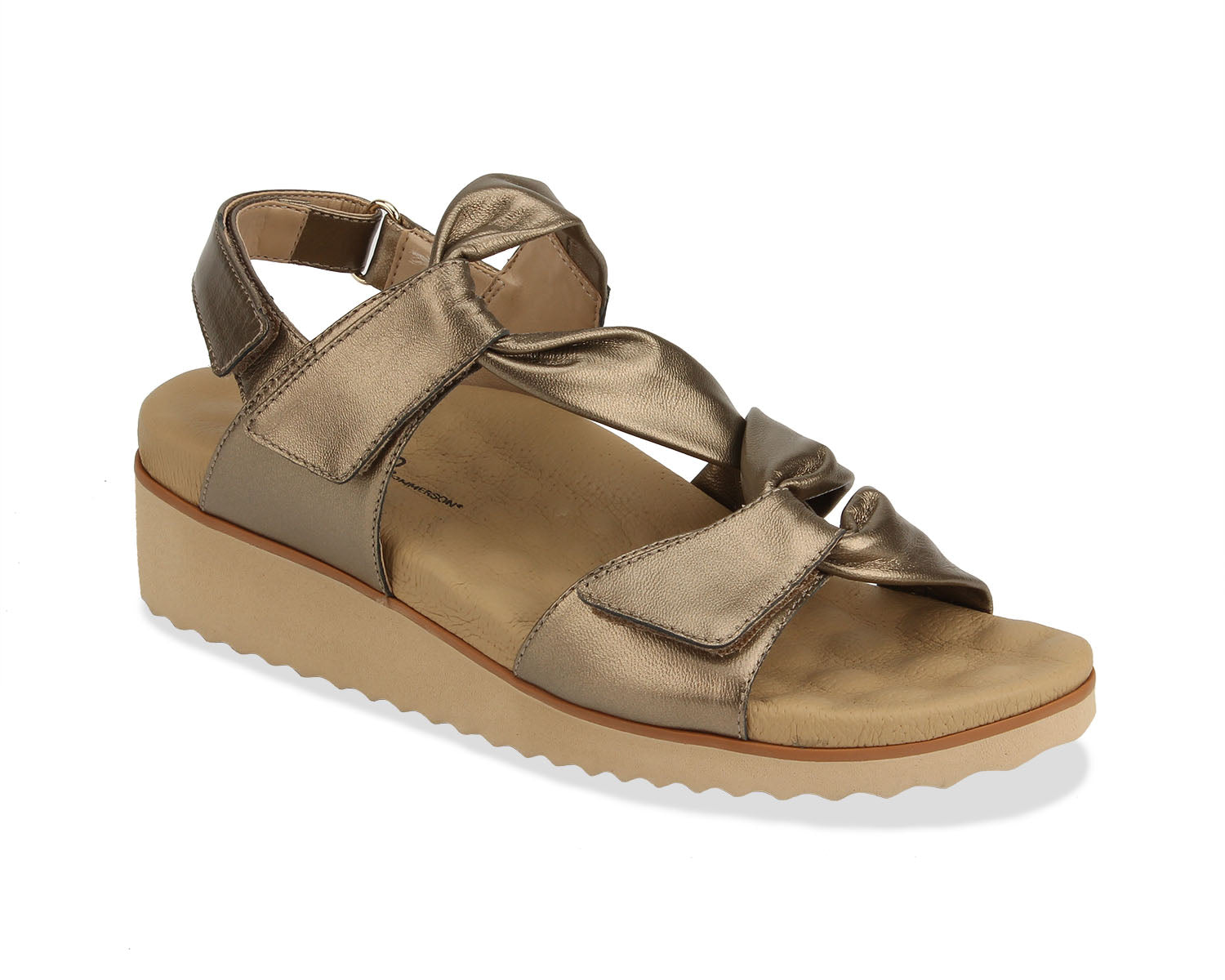 Bronze Metallic Leather