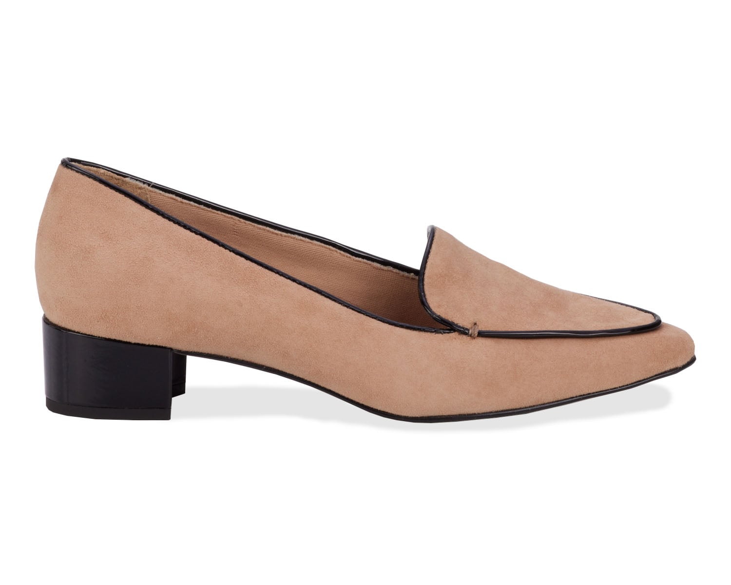 Ros Hommerson Honey Women's Dress Shoe - Nude Suede - Outside View