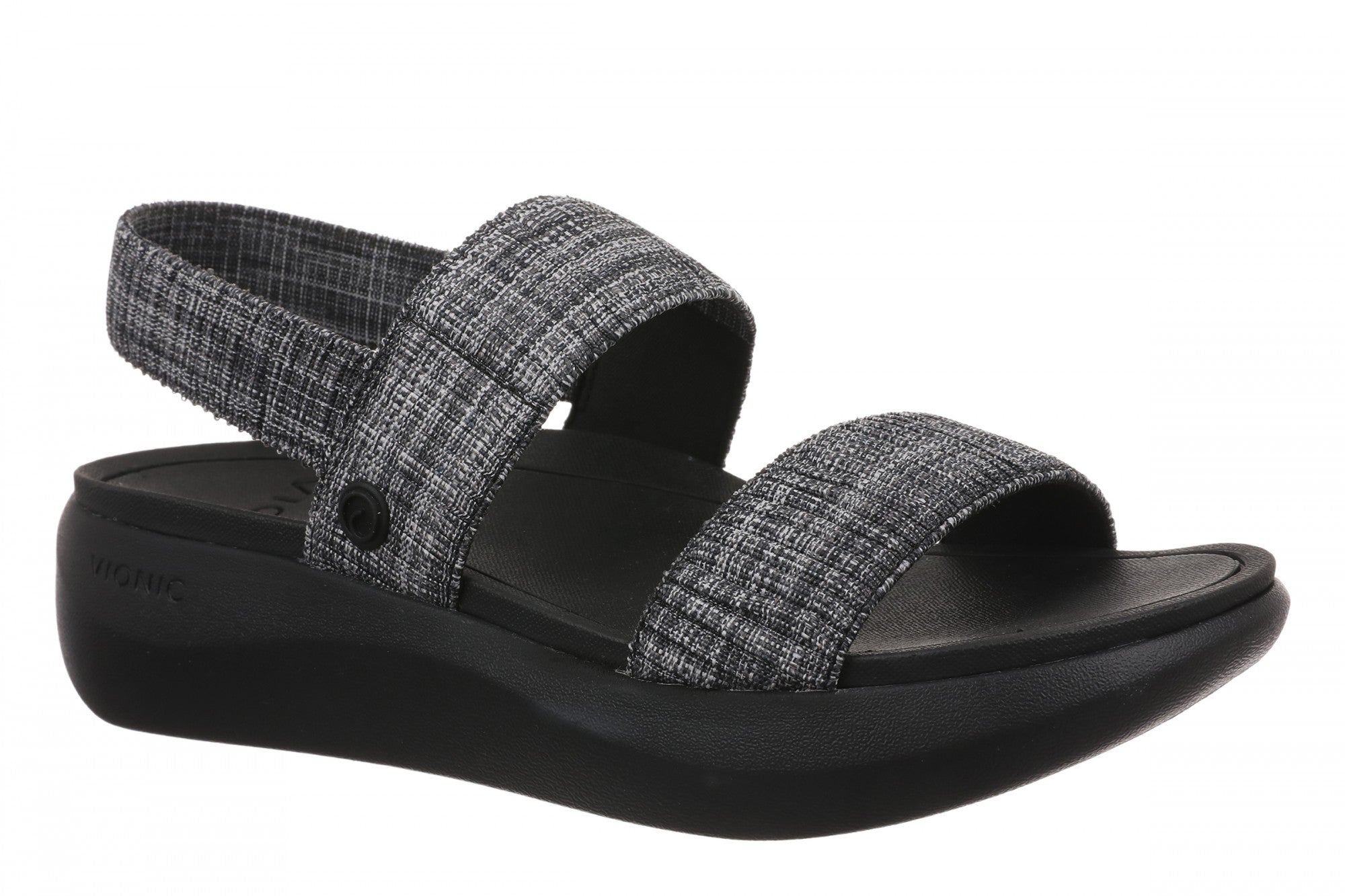 Vionic Sky Women's Arch Support Strappy Sandal in Black