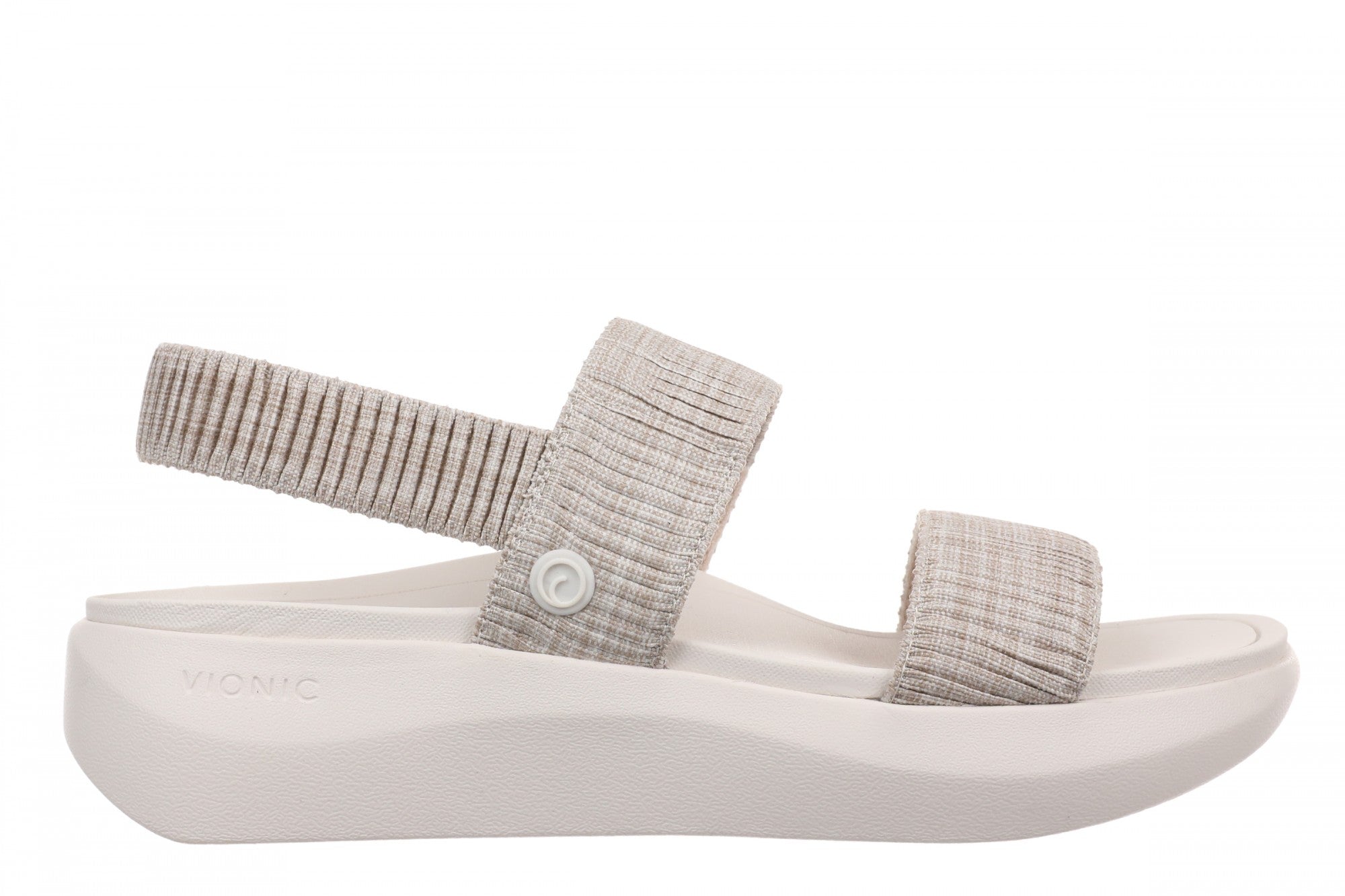 Vionic Sky Women's Arch Support Strappy Sandal - Sea Salt - Lifestyle