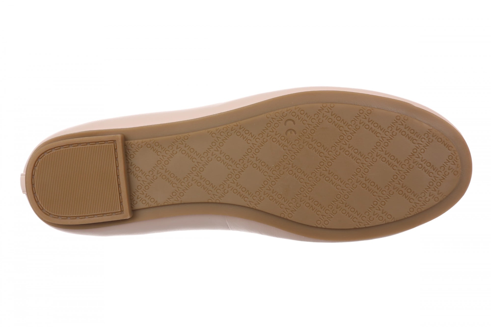 Vionic Sidney Flats for Women - Stylish Ballet Flats with Arch Support - Cameo Rose - Bottom