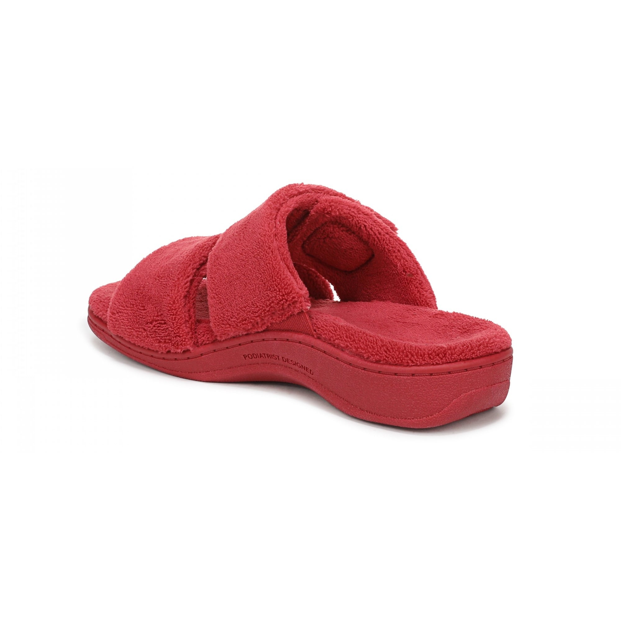 Vionic Dessie Women's Slippers - Scarlet Red - Technology