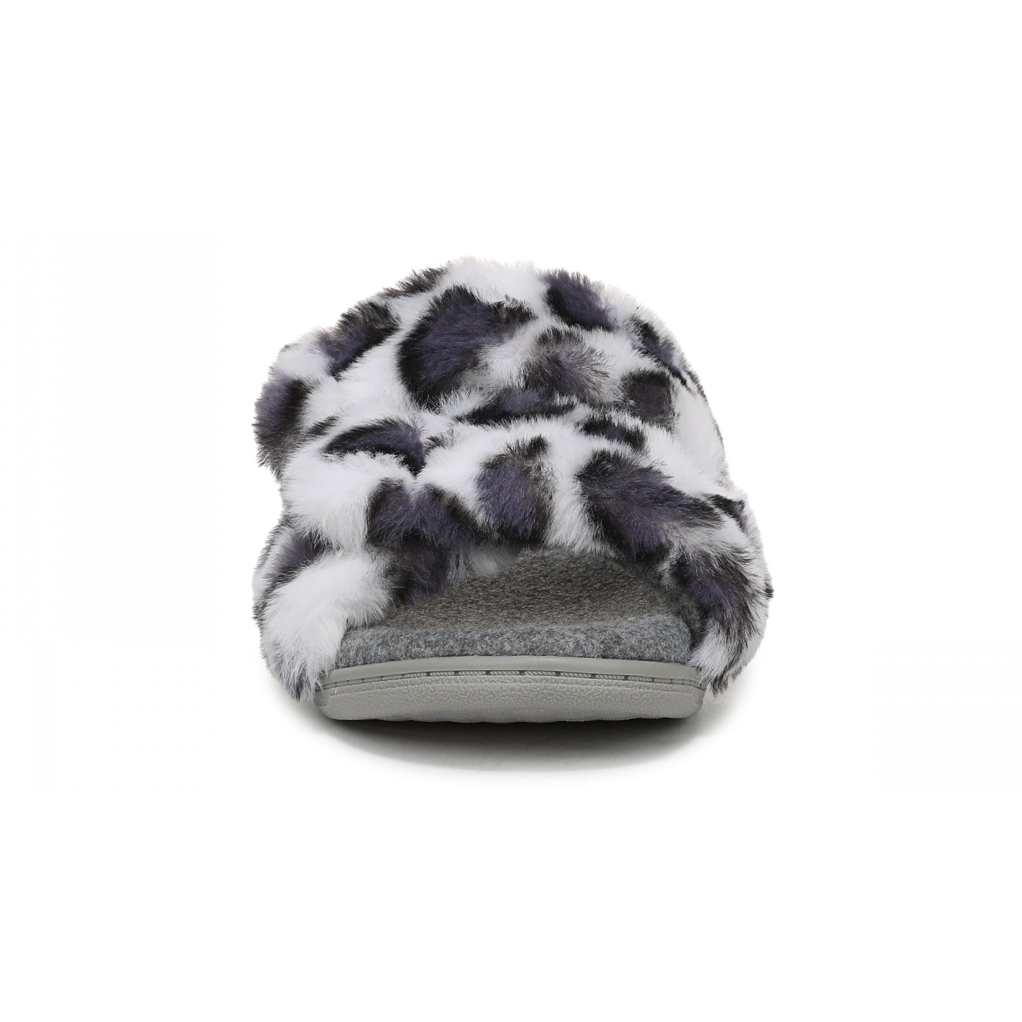Vionic Dessie Women's Slippers - White Multi - Front of Shoe