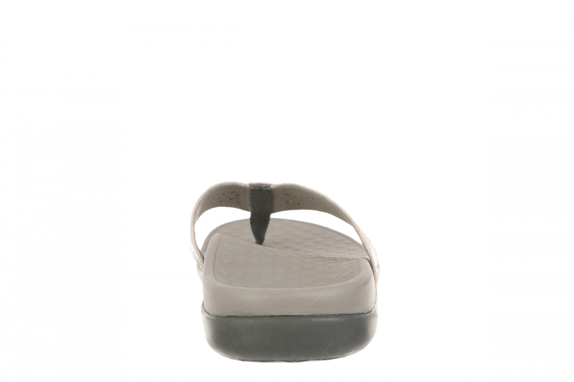 Vionic Shona Women's Supportive Sandal Flip Flops - Pewter - Back