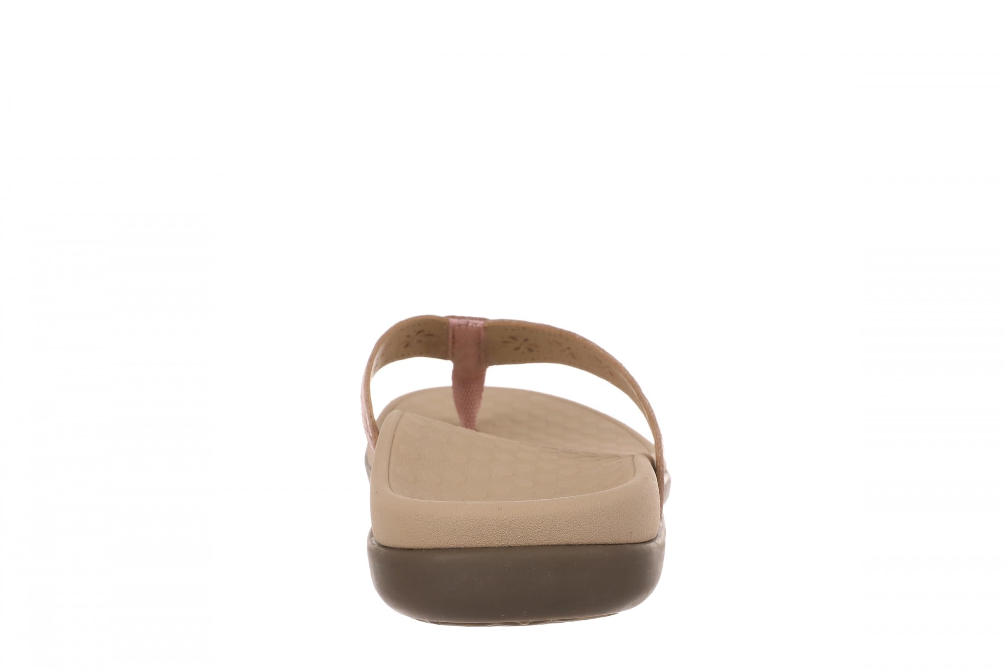 Vionic Shona Women's Supportive Sandal Flip Flops - Rose Gold - Back