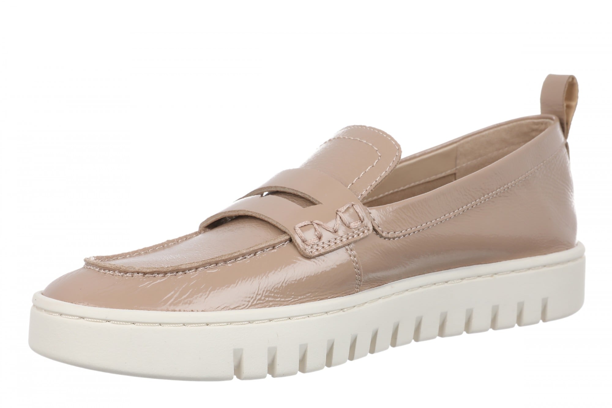 Vionic Uptown Women's Arch Support Slip On Loafer - More Colors - Desert Sand - Left angle