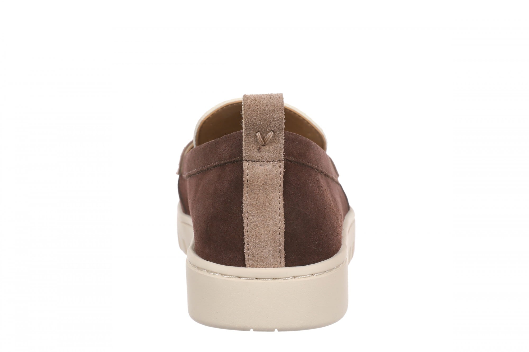 Vionic Uptown Women's Slip-On Loafer Moc Casual Shoes - Swiss Chocolate Multi - Back
