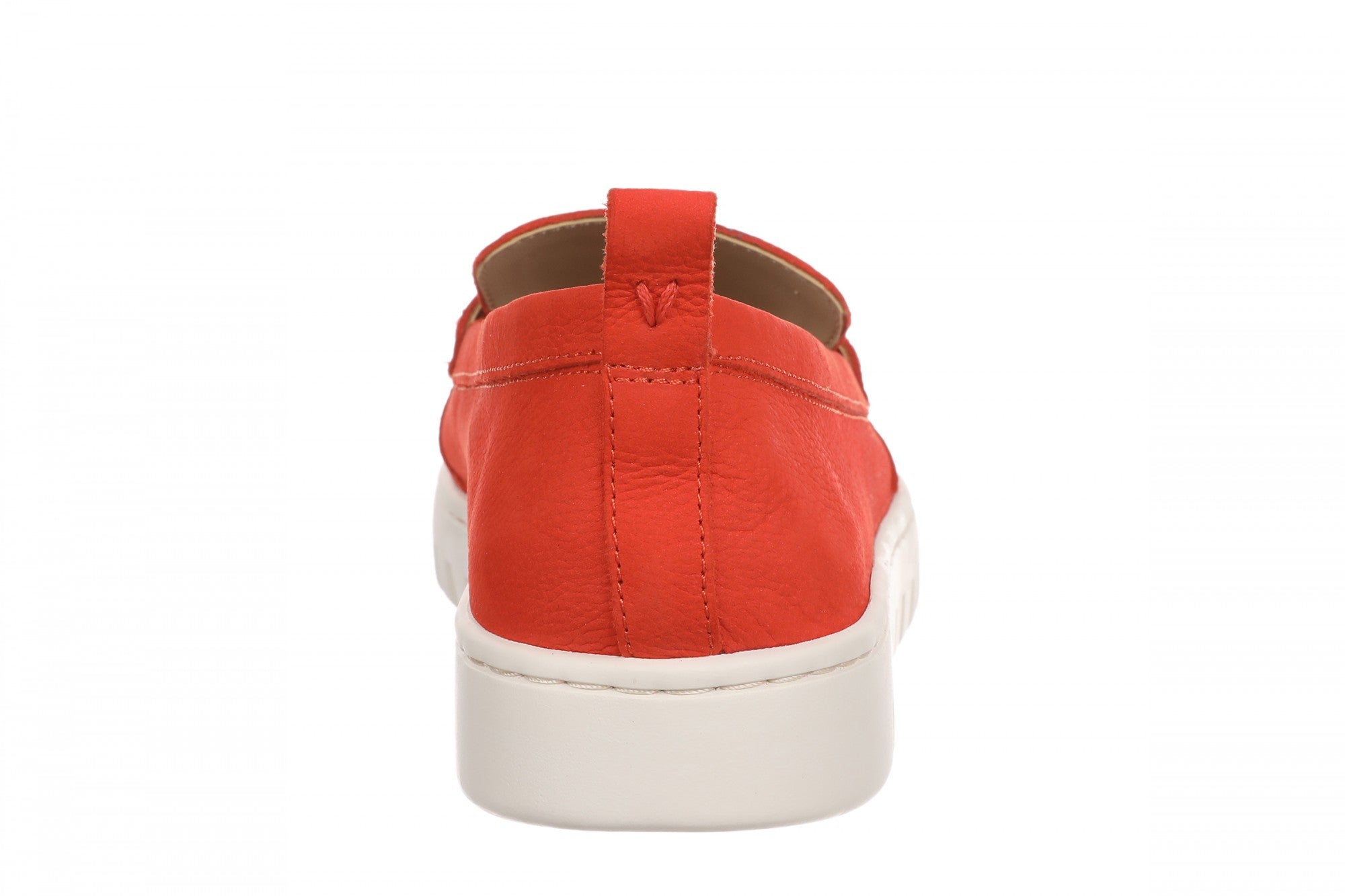 Vionic Uptown Resort Women's Slip-On Loafer Moc Casual Shoes - Cherry Tomato - Back