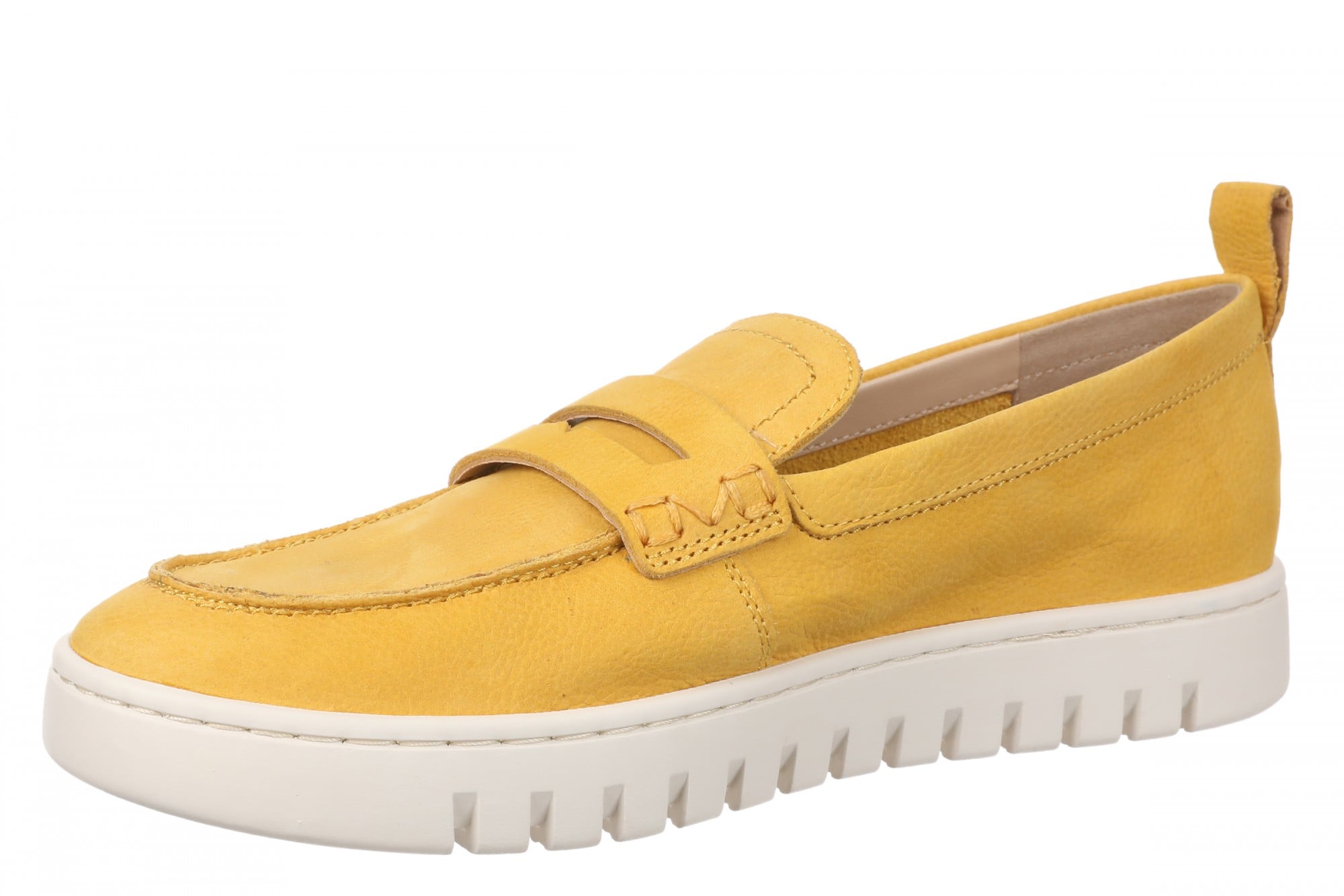 Vionic Uptown Resort Women's Slip-On Loafer Moc Casual Shoes - Daffodil - Left angle