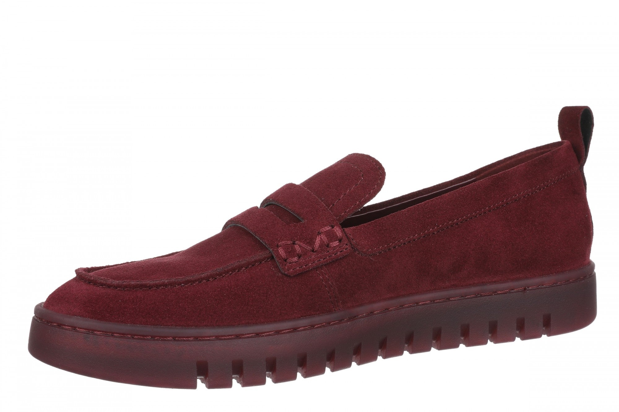 Vionic Uptown - Women's Orthotic Loafer - More Colors - Cherry Jubilee - Left angle