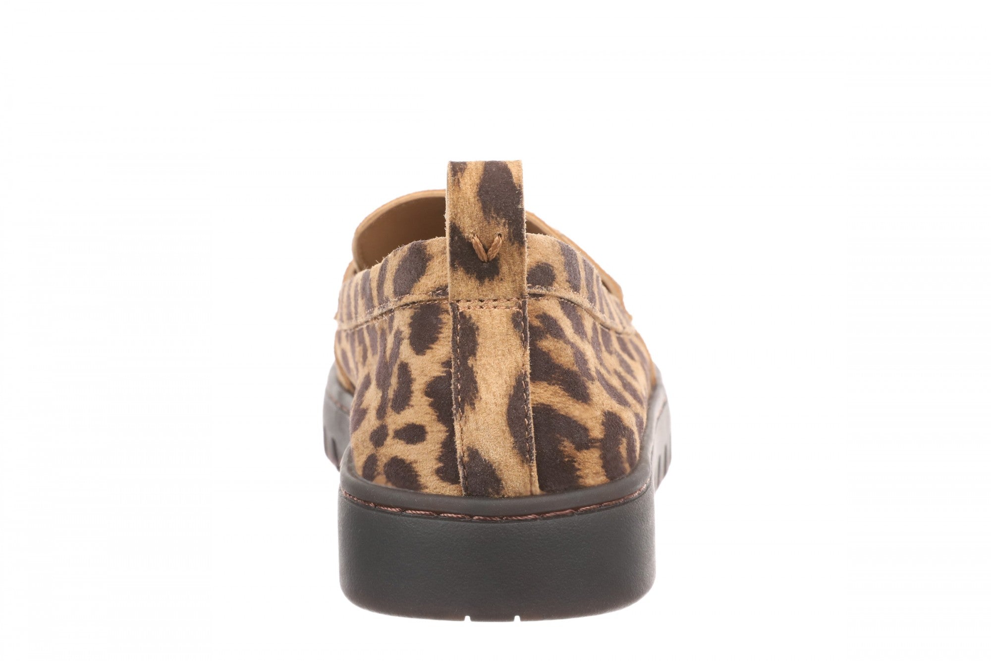 Vionic Uptown - Women's Orthotic Loafer - More Colors - Tan Leopard - Back