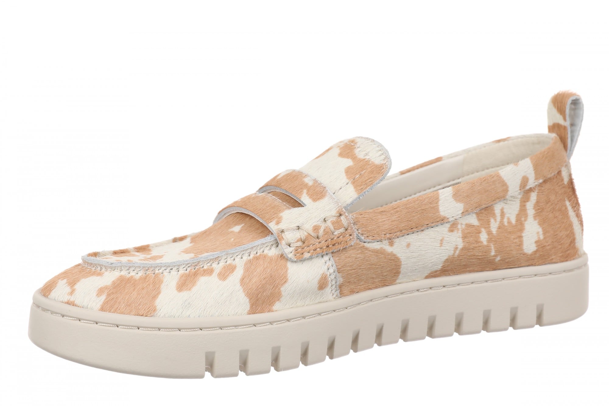Vionic Uptown Women's Arch Support Slip On Loafer - More Colors - Brown Multi - Left angle