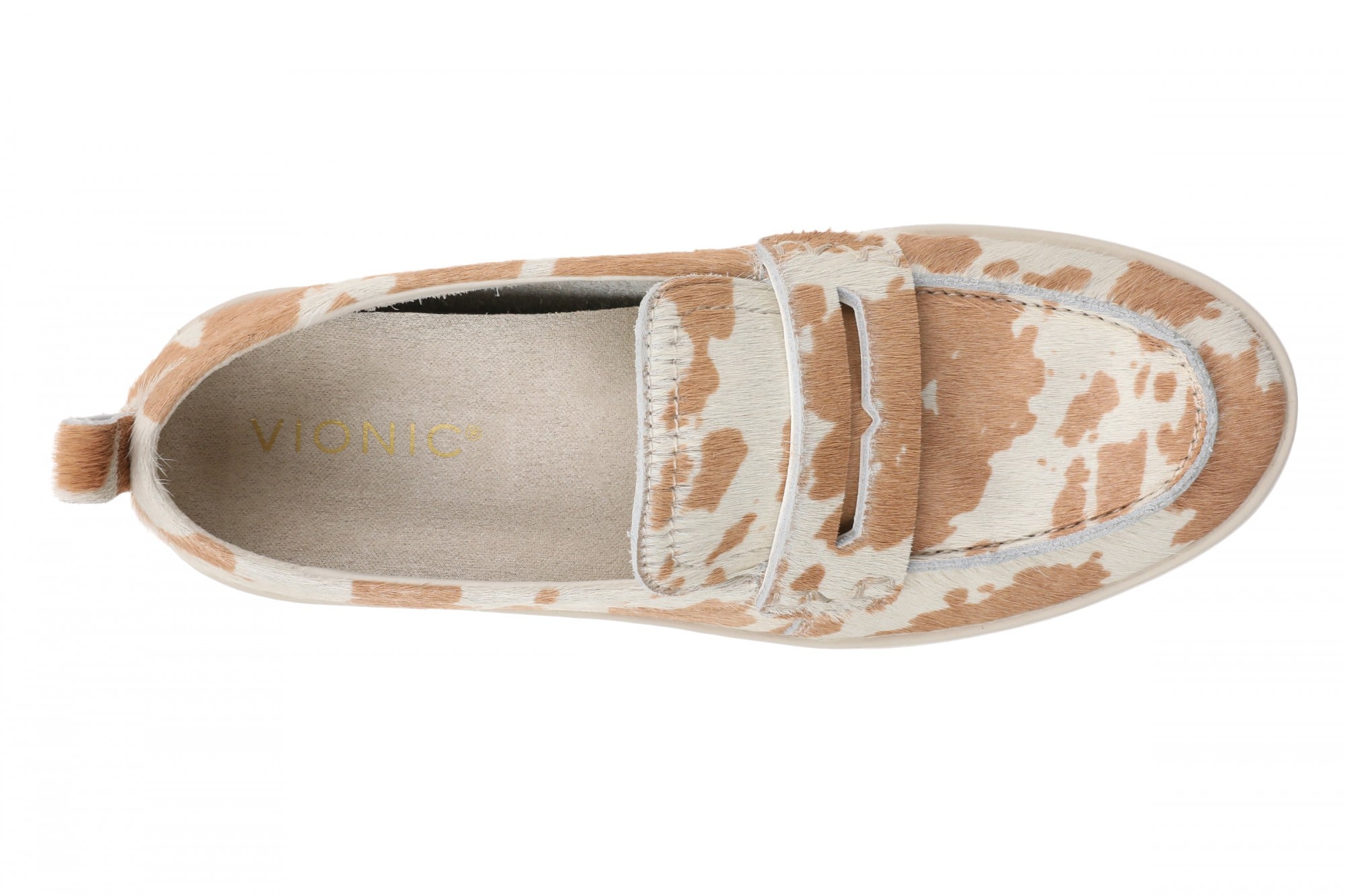 Vionic Uptown Women's Arch Support Slip On Loafer - More Colors - Brown Multi - Top