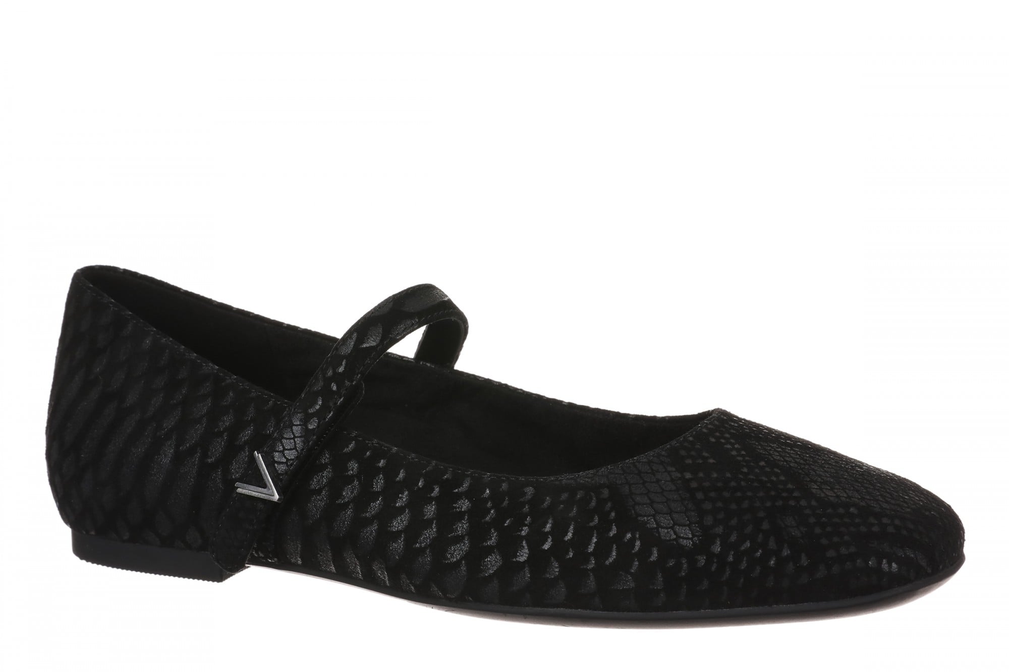 Vionic Alameda Women's Orthotic Supportive Mary Jane Flat in Black