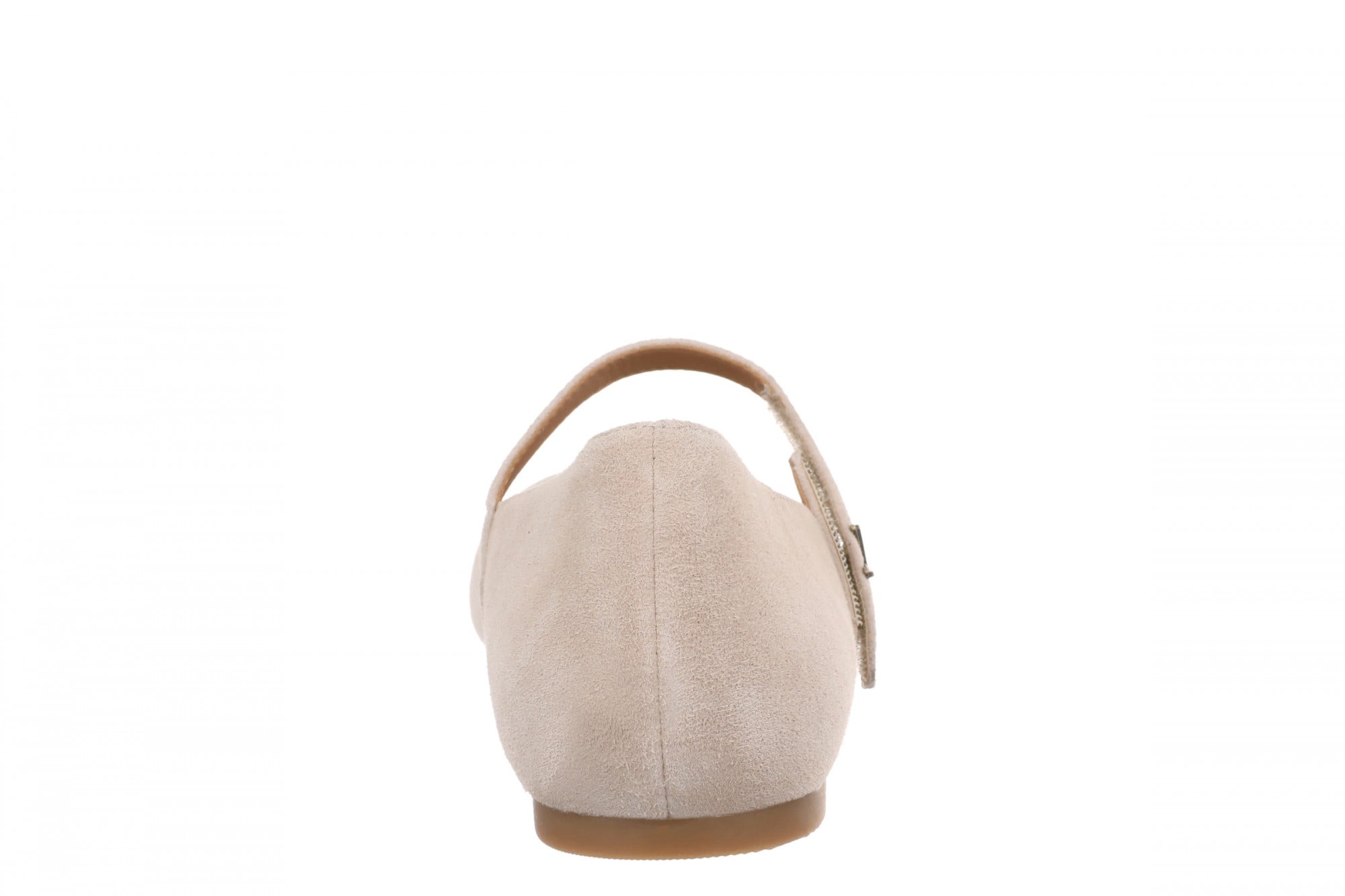 Vionic Alameda Women's Orthotic Supportive Mary Jane Flat - Lucid Beige - Back
