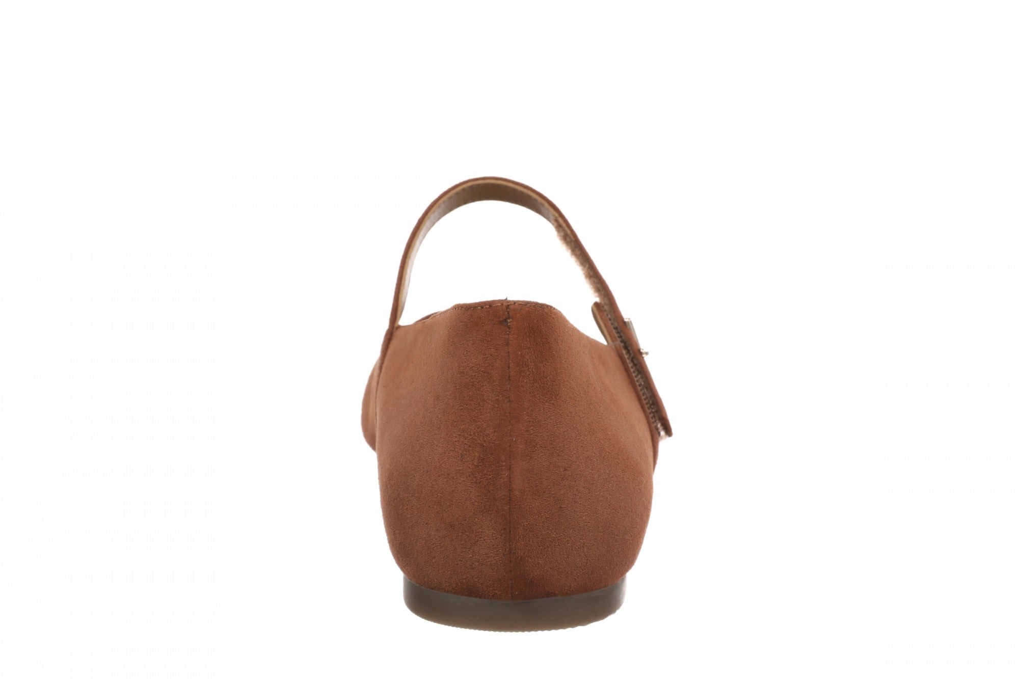 Vionic Alameda Women's Orthotic Supportive Mary Jane Flat - Equestrian Tan - Back