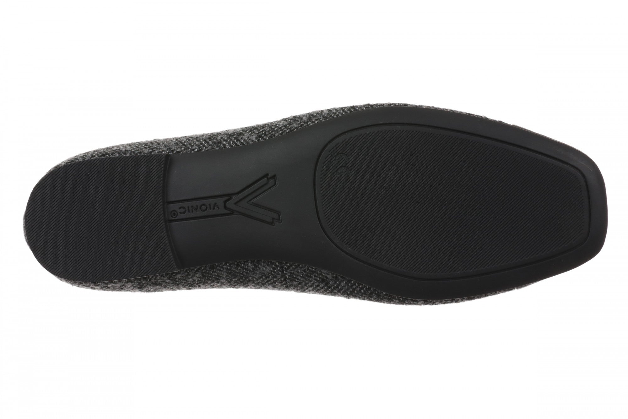 Vionic Klara Women's Ballet Comfort Flat - Slate Grey Multi - Bottom