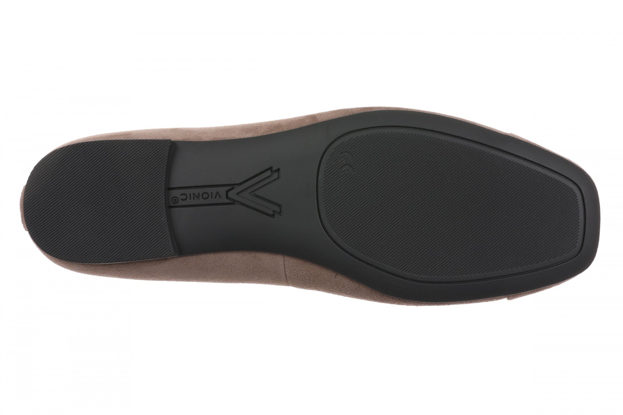 Vionic Klara Women's Ballet Comfort Flat - Driftwood - Bottom