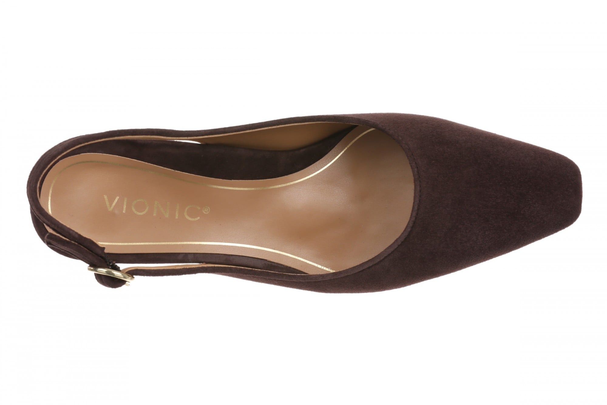 Vionic Perris Women's Comfort Slingback Pump - Cafe Noir - Top