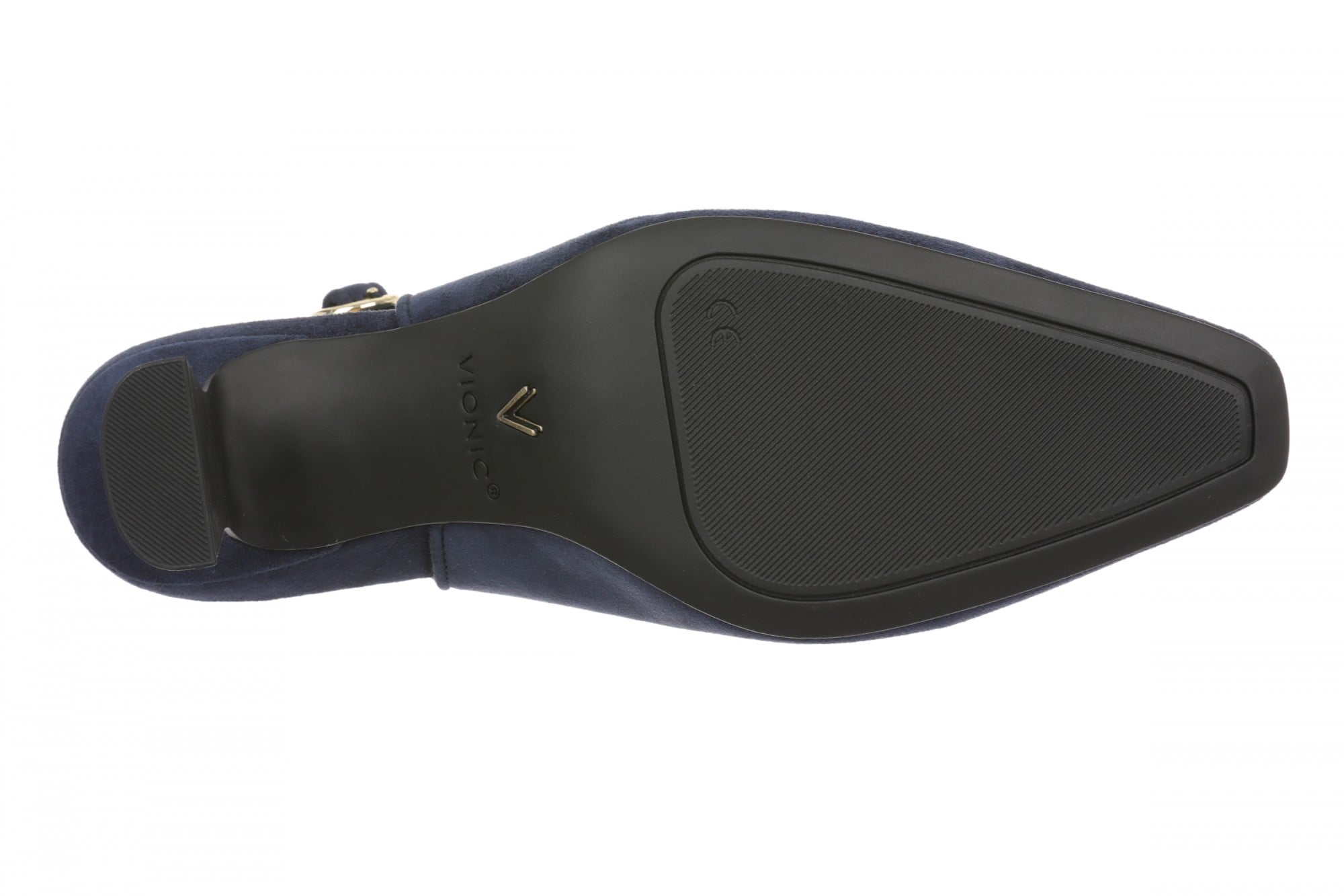 Vionic Perris Women's Comfort Slingback Pump - Baltic Navy - Bottom