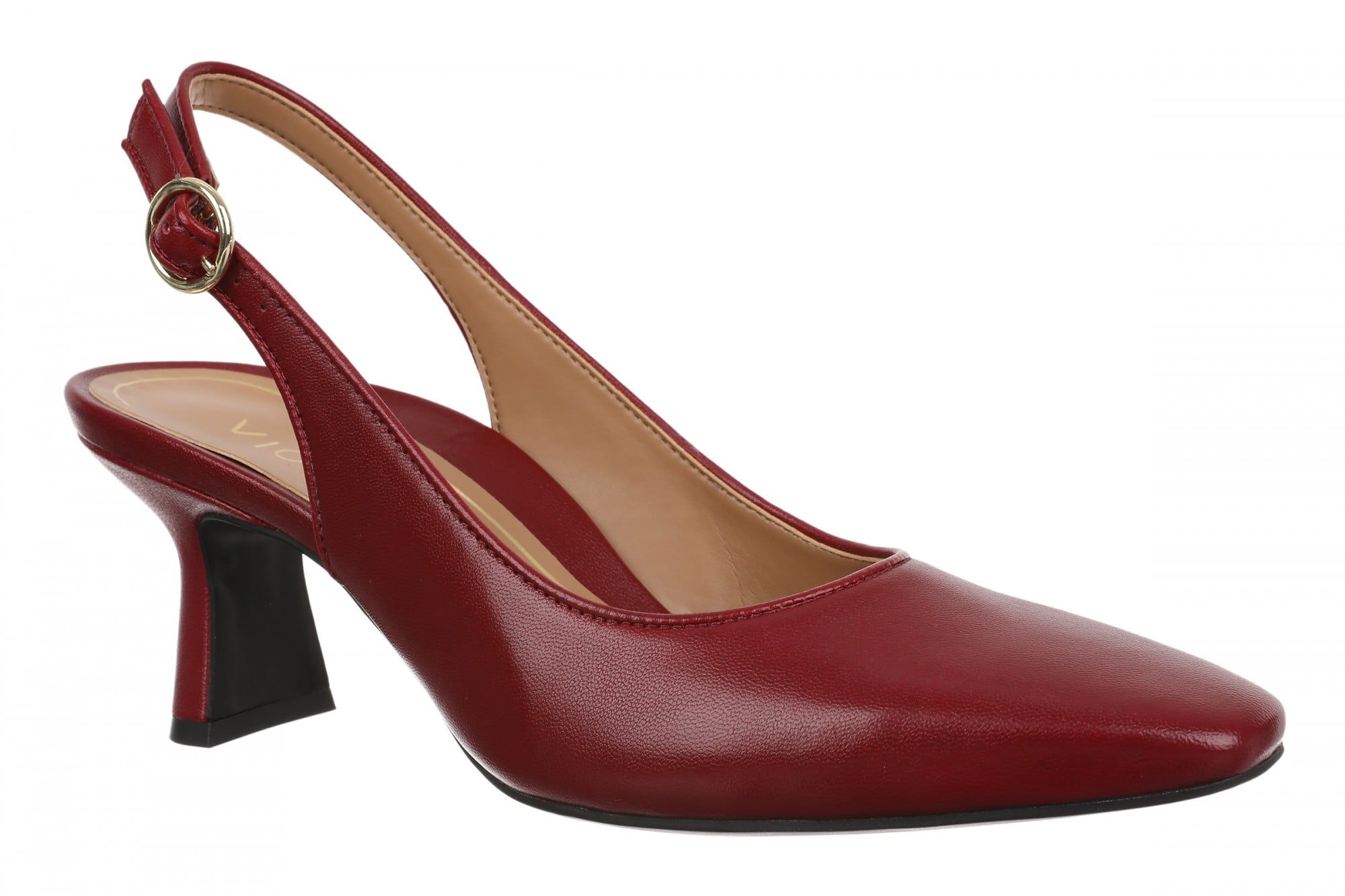 Vionic Perris Women's Comfort Slingback Pump - Cabernet Red - Angle main