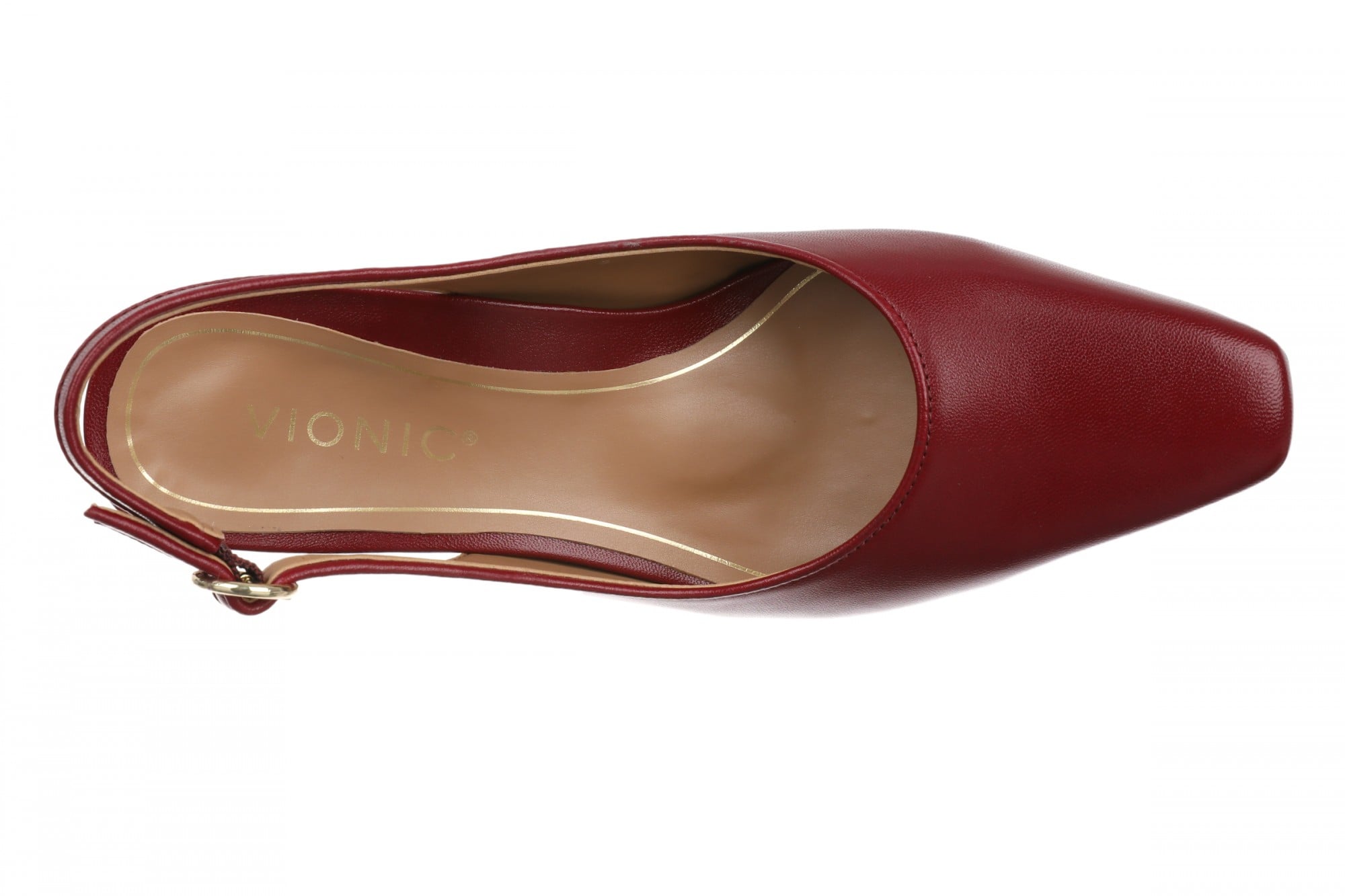 Vionic Perris Women's Comfort Slingback Pump - Cabernet Red - Top
