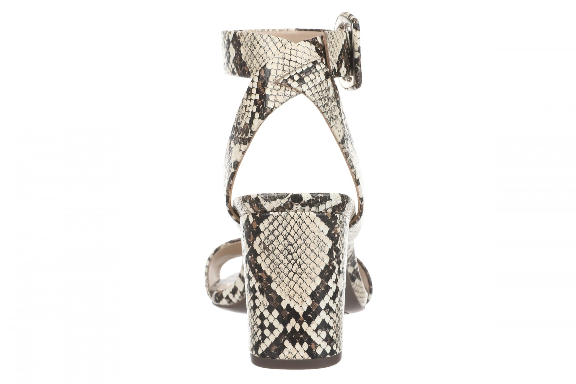 Vionic Zinfandel Women's Heeled Comfort Sandal - Ivory Multi - Back