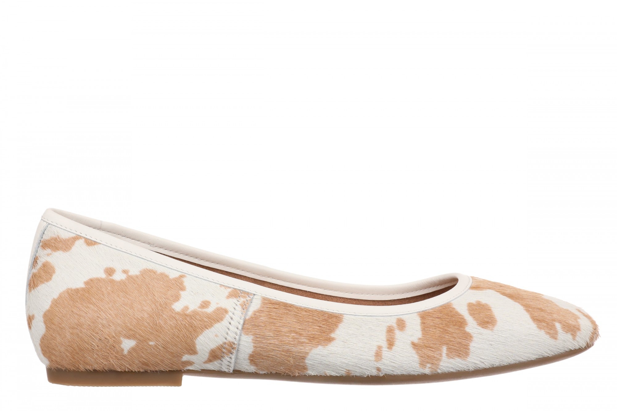 Vionic Orinda Women's Square Toe Ballet Flat - Brown Multi - Lifestyle