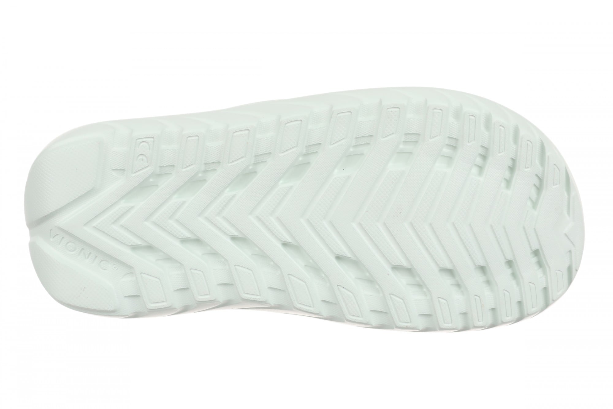 Vionic Rebound Unisex Recovery Slide Sandals - Comfort & Support - Pastel Green - Bottom