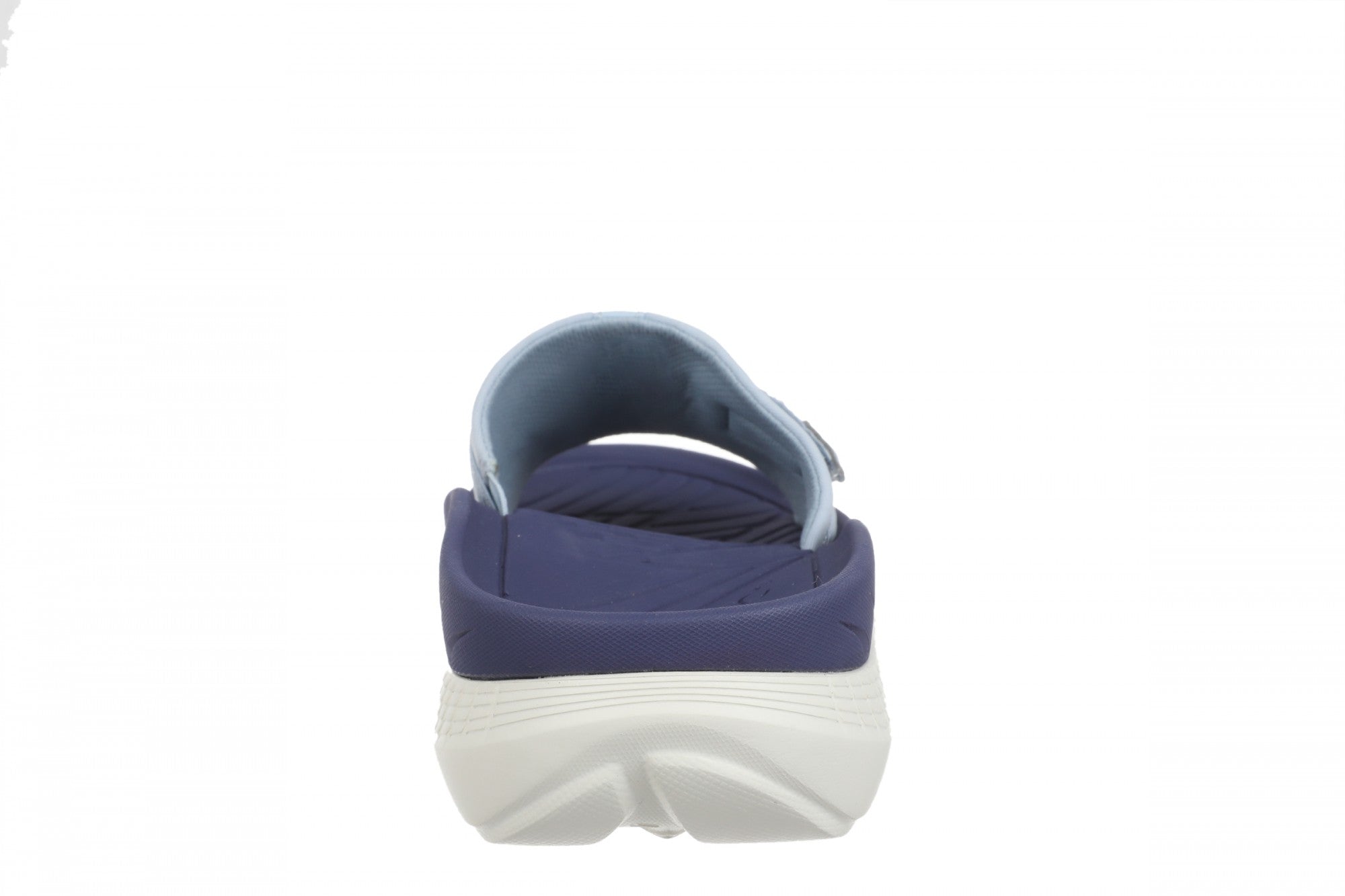 Vionic Rebound Unisex Recovery Slide Sandals - Comfort & Support - Blue Mist - Back
