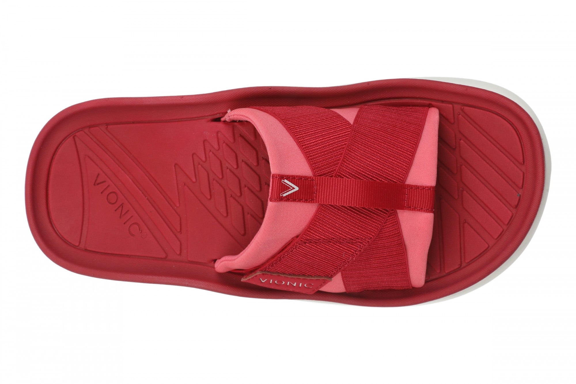 Vionic Rebound Unisex Recovery Slide Sandals - Comfort & Support - Fruit Punch - Top