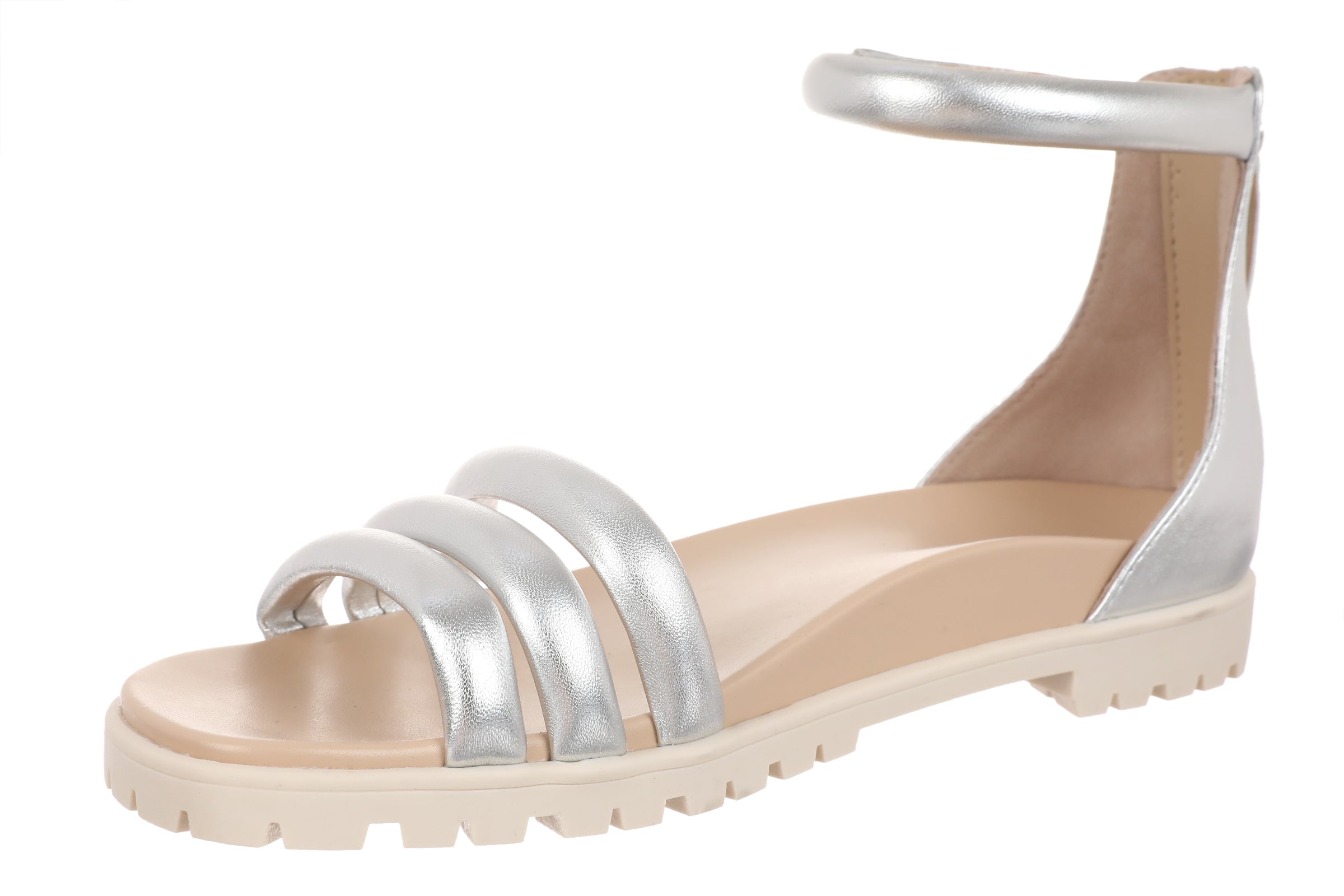 Vionic Laurel Women's Casual Comfort Sandal in Silver
