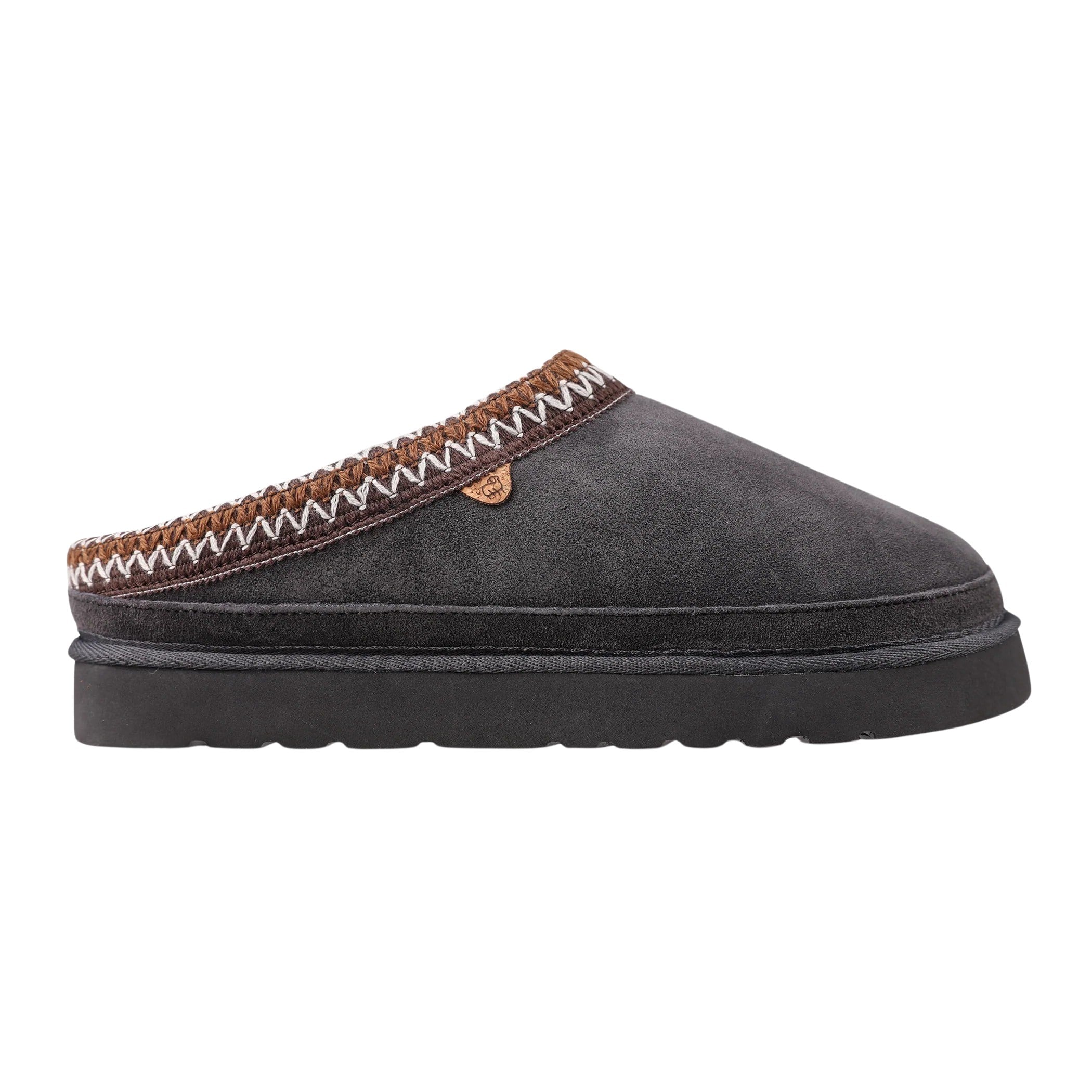 Lamo Jules Women's Comfort Slippers - Img 8815 Charcoal / Multi