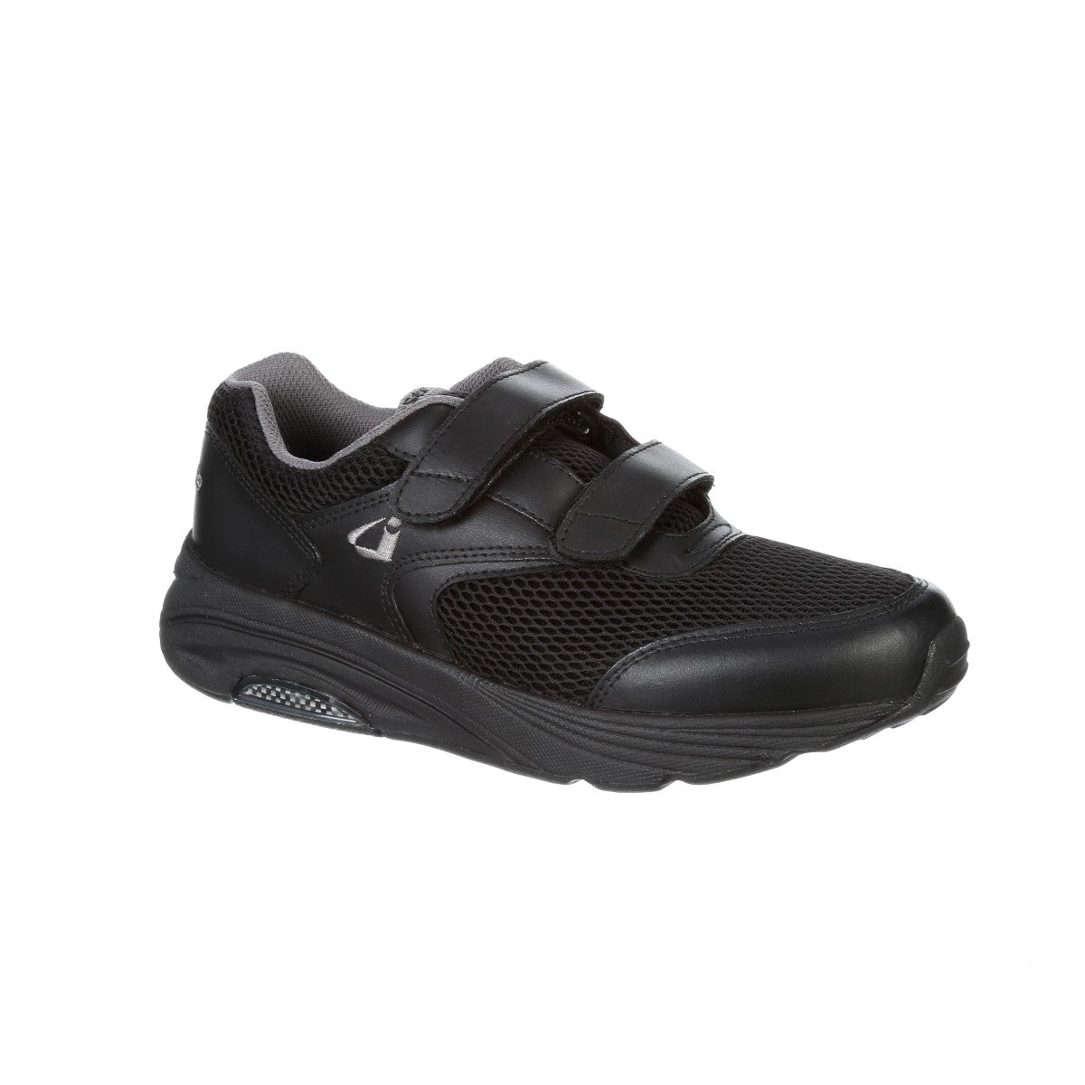 Instride Newport Stretch Strap - Women's Mesh Orthopedic Shoes - Black/Strap