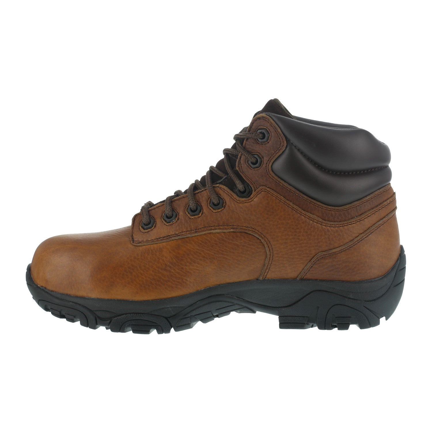 Iron Age Trencher IA5007 Men's Comp Toe Work Boot 100% Non-Metallic - Brown - Side View