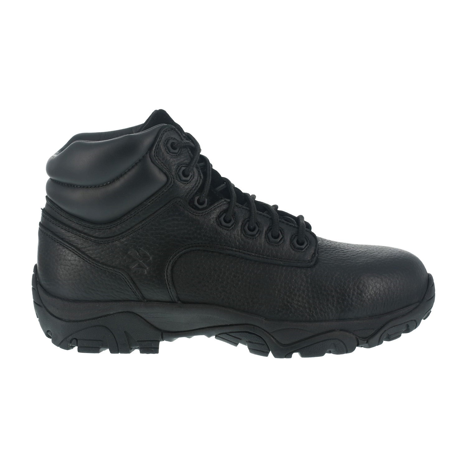 Iron Age Trencher IA5007 Men's Comp Toe Work Boot 100% Non-Metallic - Black - Side View